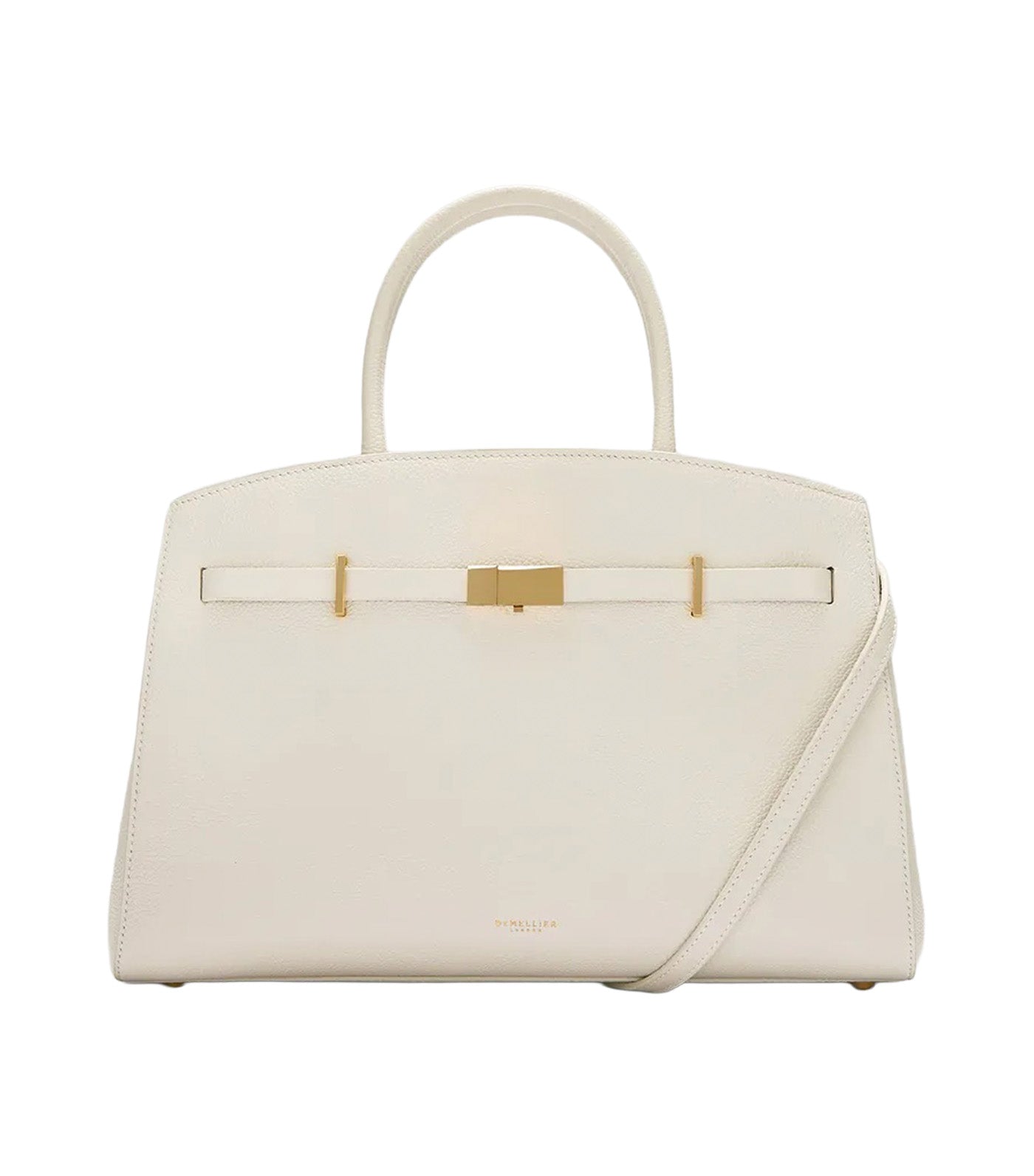 Midi Hudson Handbag Chalk