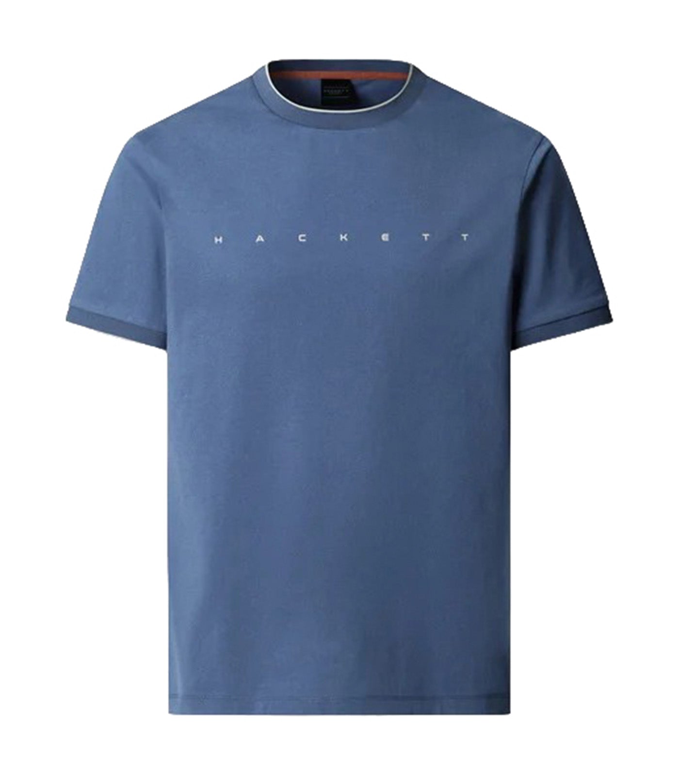 Classic Fit Branded T-Shirt Eton Blue