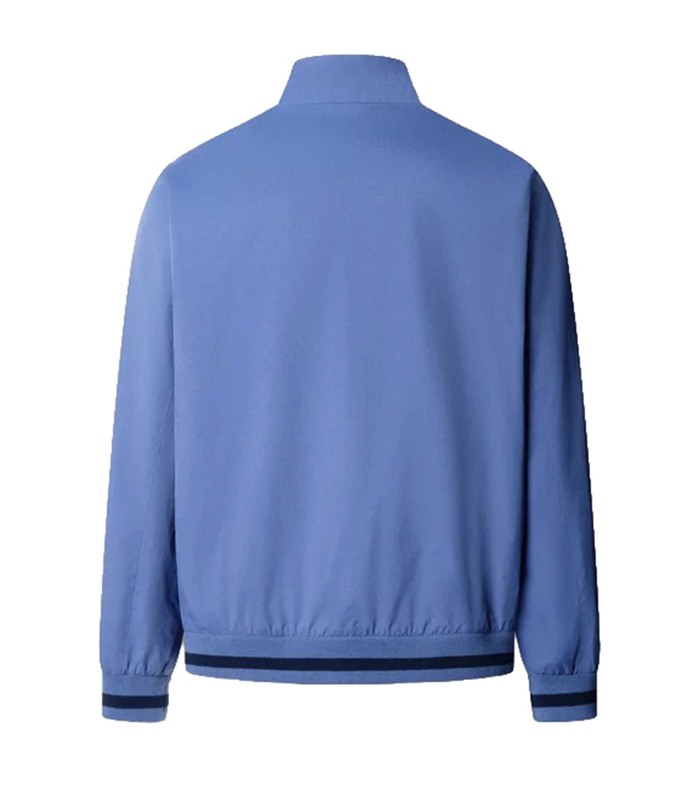 Branded Blouson Jacket Steel Blue