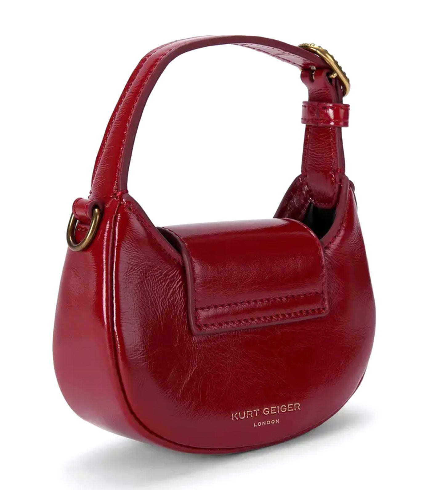 Micro Chelsea Hobo Bag Red