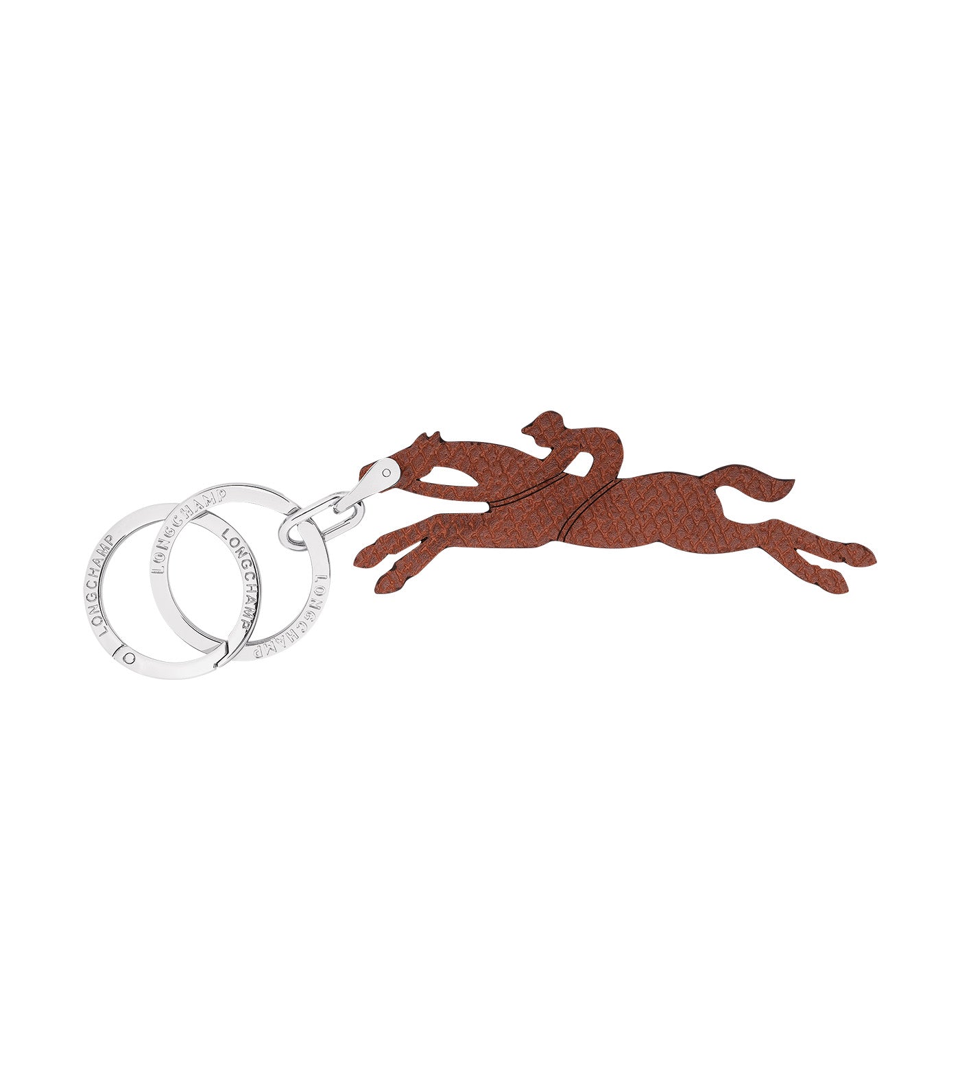 Le Pliage Key Ring Brown