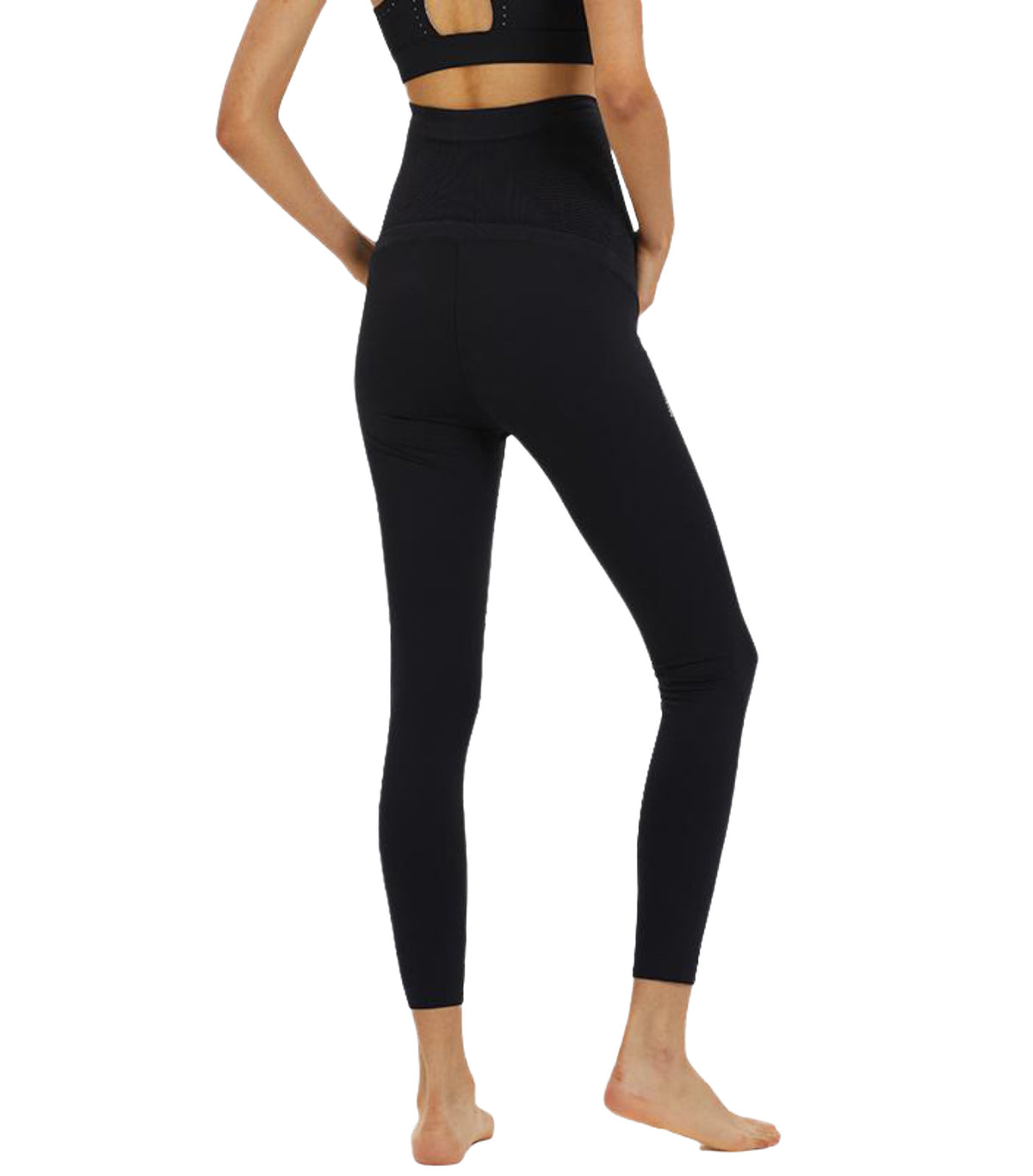 Essential Belly Cover Maternity Long Legging Black