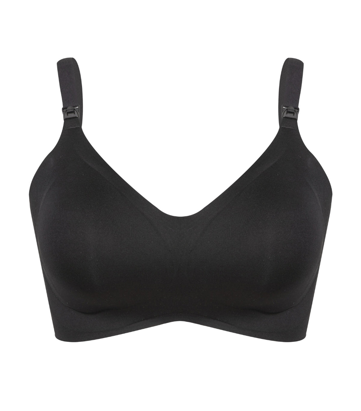 Delicate Maternity and Nursing Bra Black