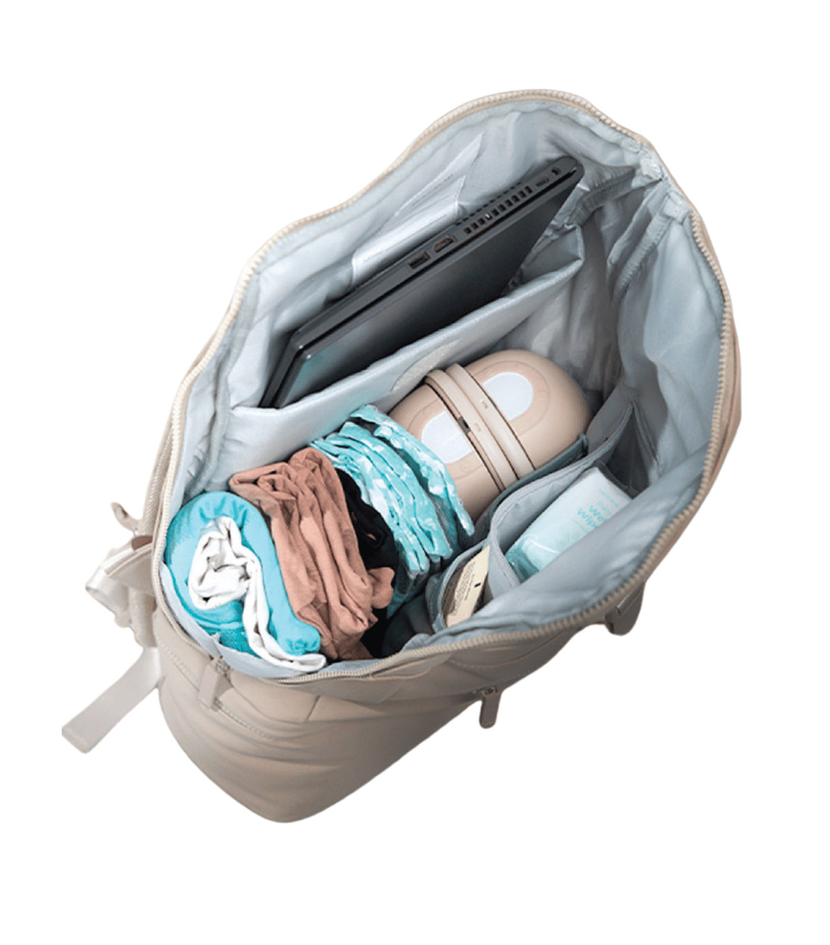On the Go Diaper & Cooling Bag Toffee
