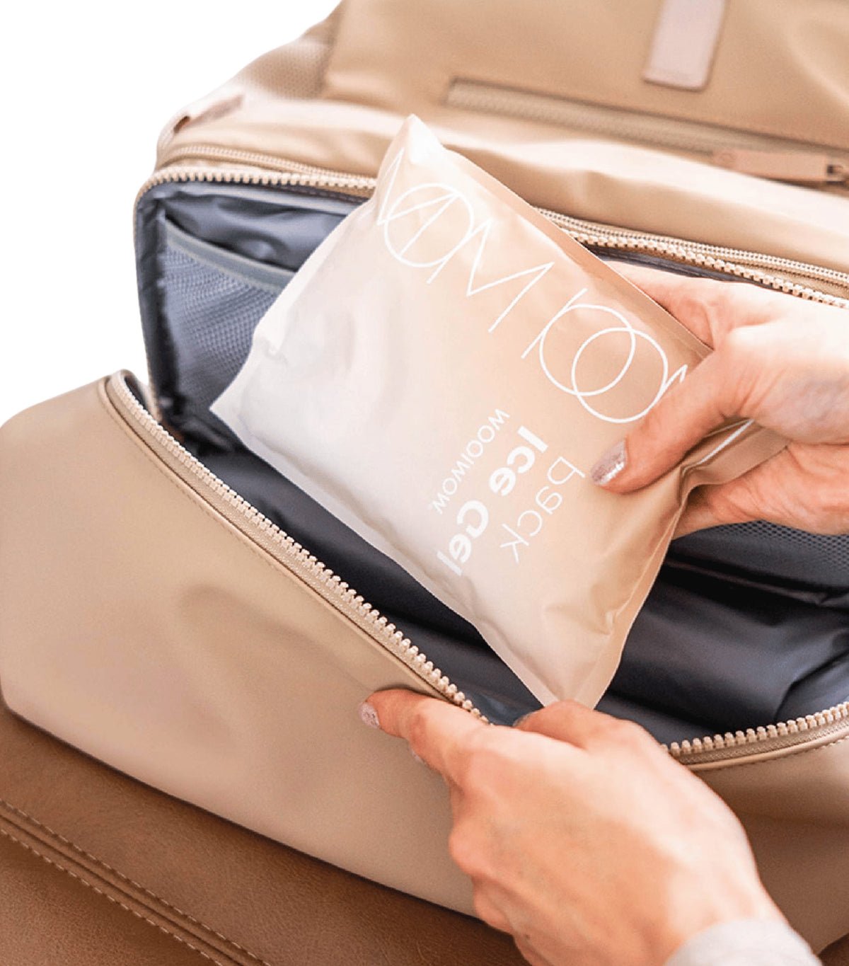 On the Go Diaper & Cooling Bag Toffee