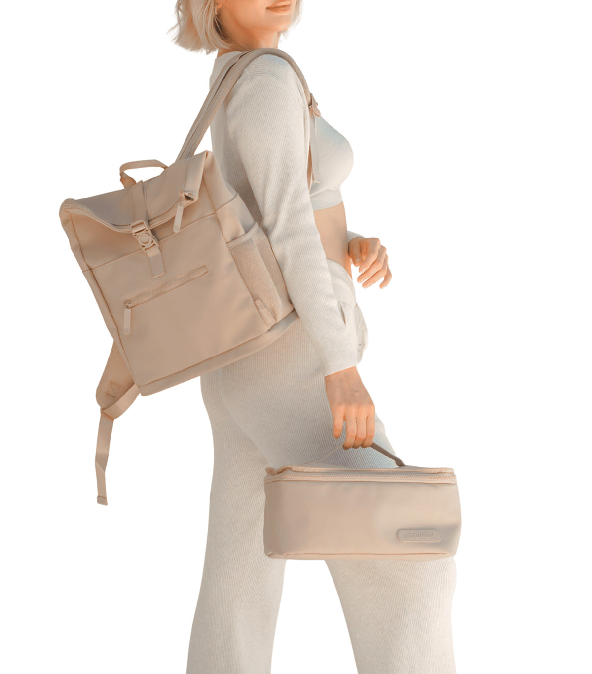 On the Go Diaper & Cooling Bag Toffee