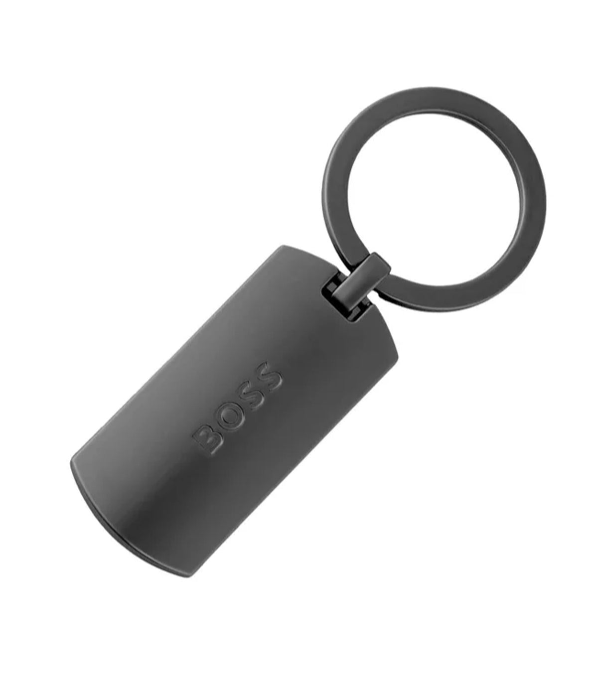 Key Ring Double B Diamond Black