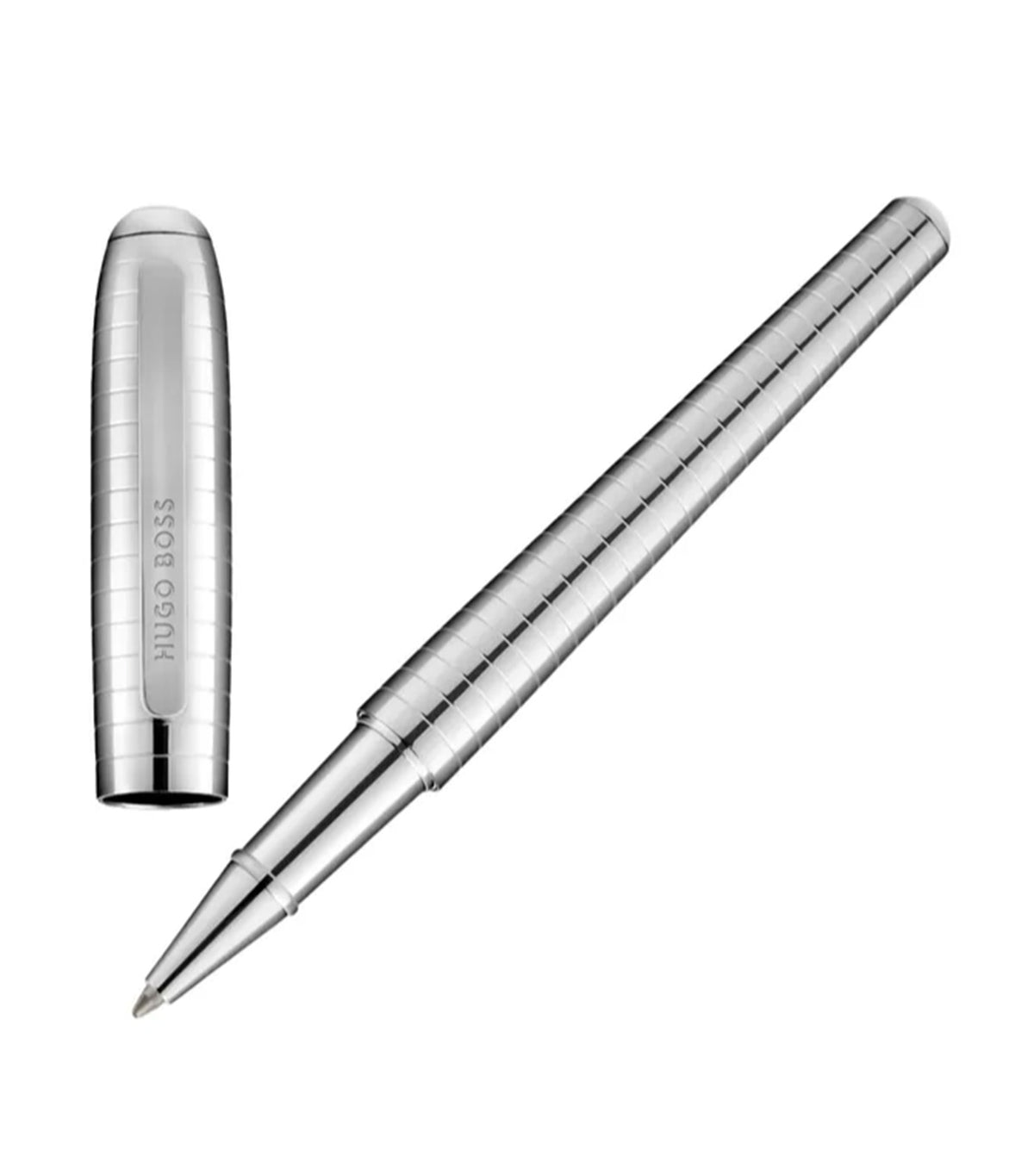 Rollerball Pen Contour Soft Bauhaus Chrome Silver