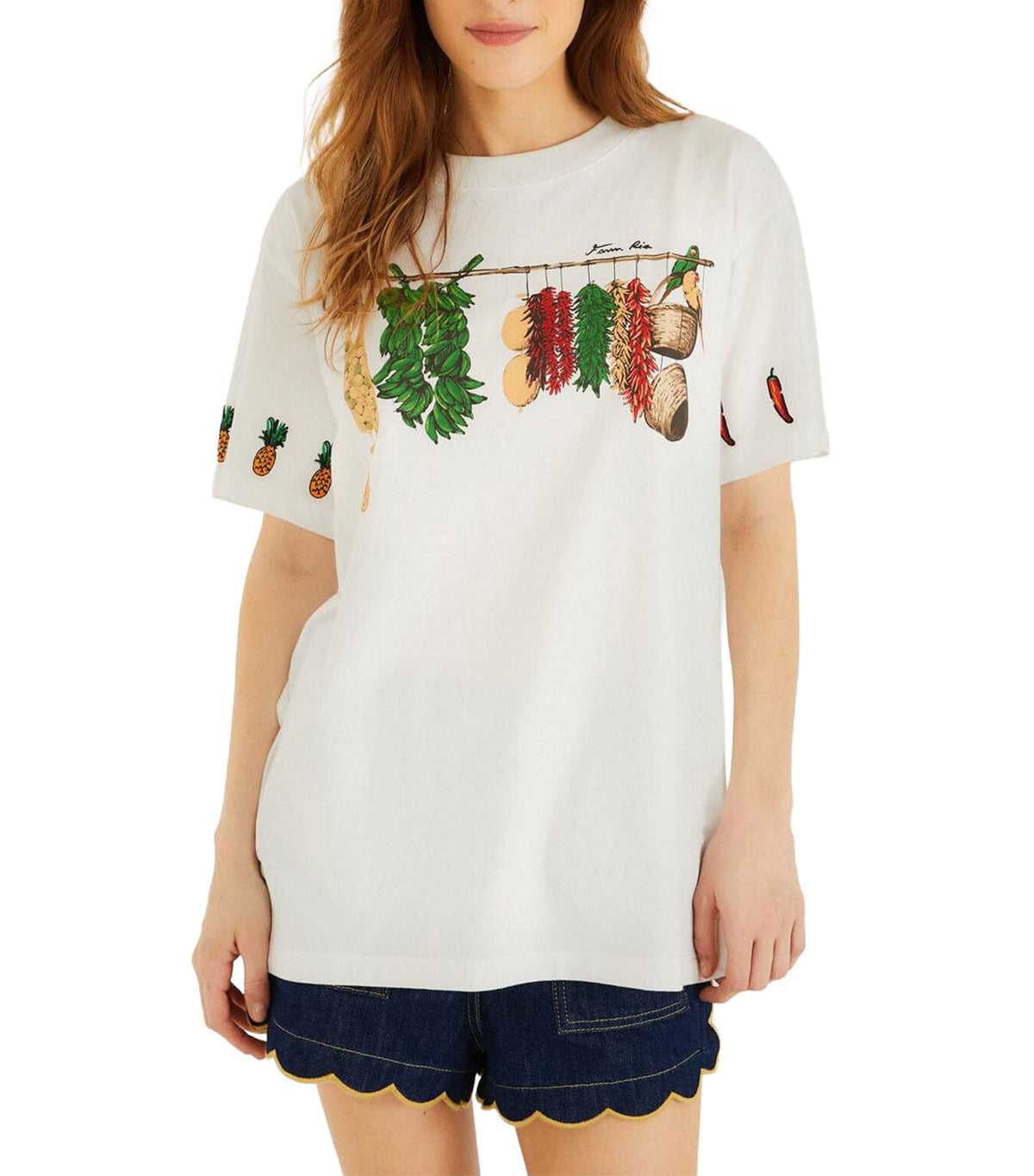 Brazilian Bodega Short Sleeve T-Shirt Off-White