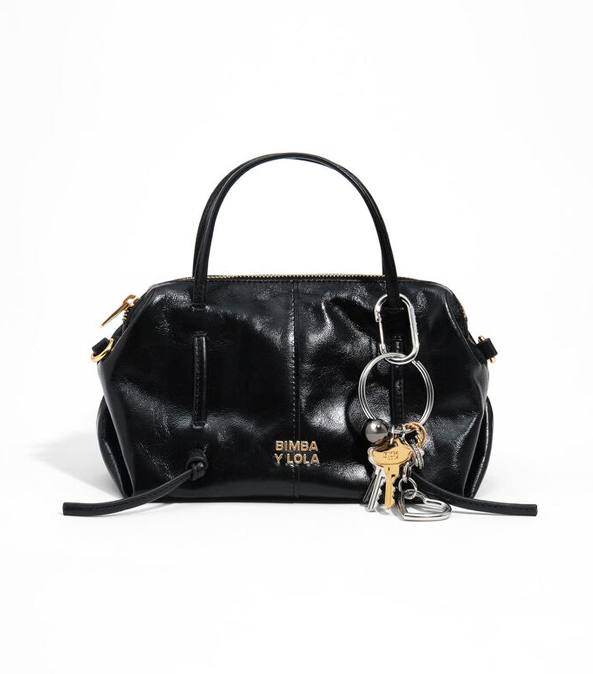 Mini Leather Lolita Bag Black