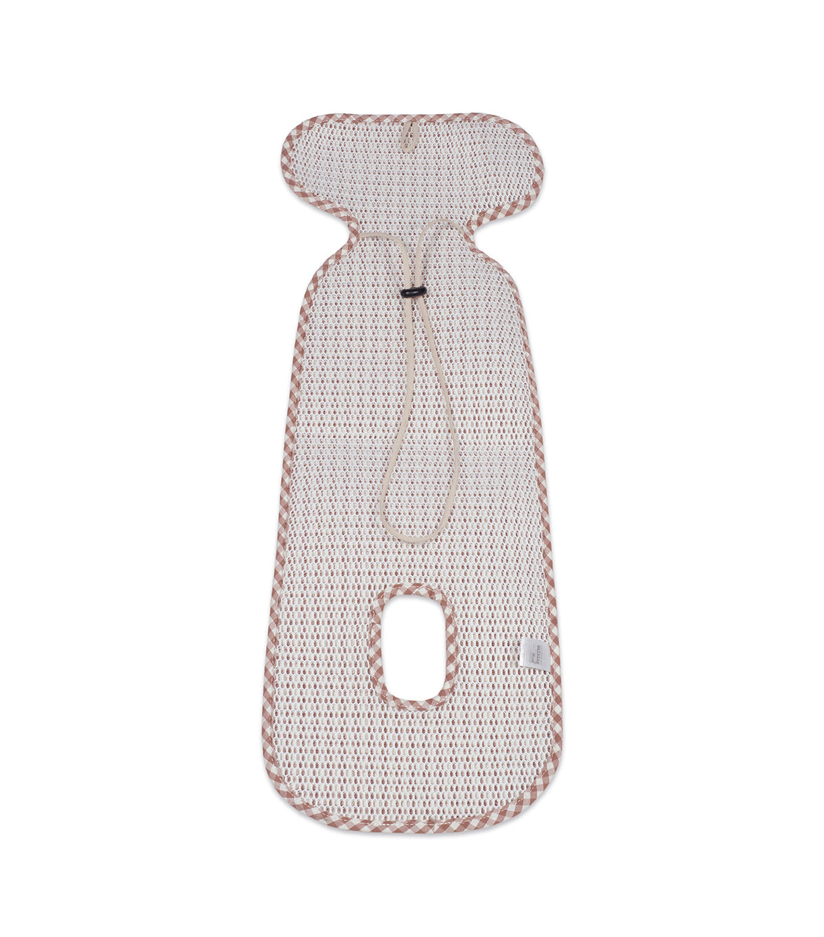 Auto Car Seat Liner Praliné Gingham Moka
