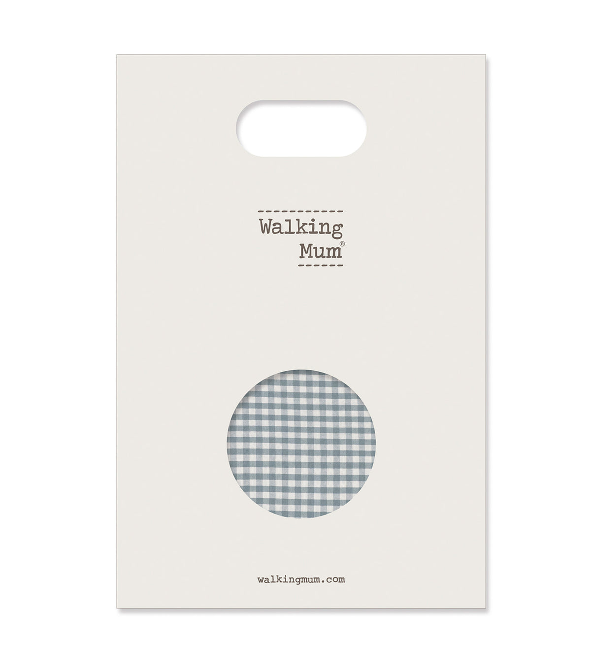 Auto Car Seat Liner Praliné Gingham Matcha