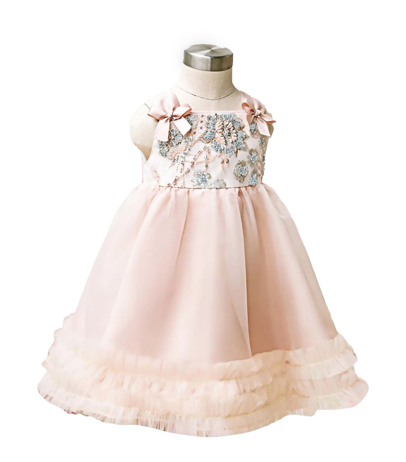 My Little Peony Dress in Pink Flush