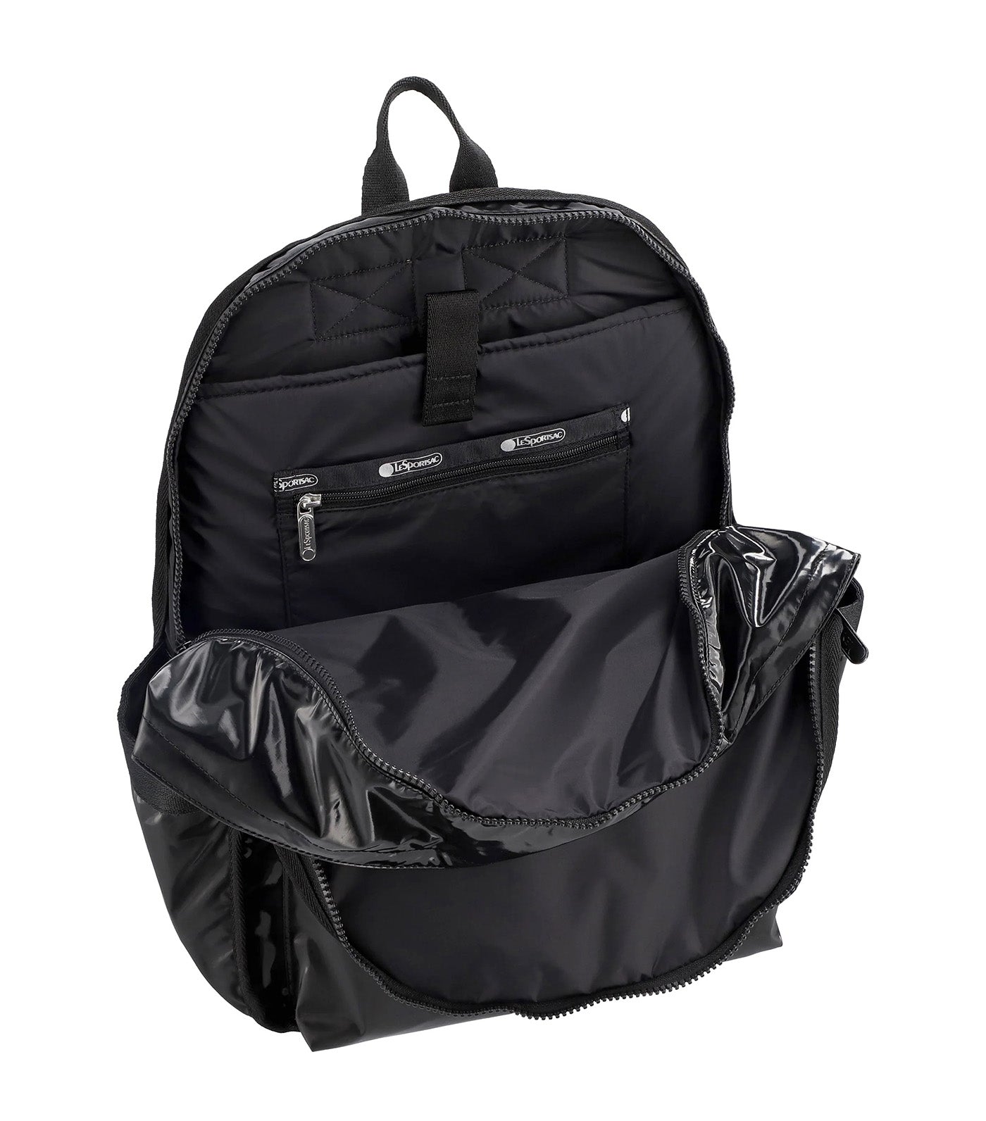 LeSportsac Route Backpack Black Shine Rustan s