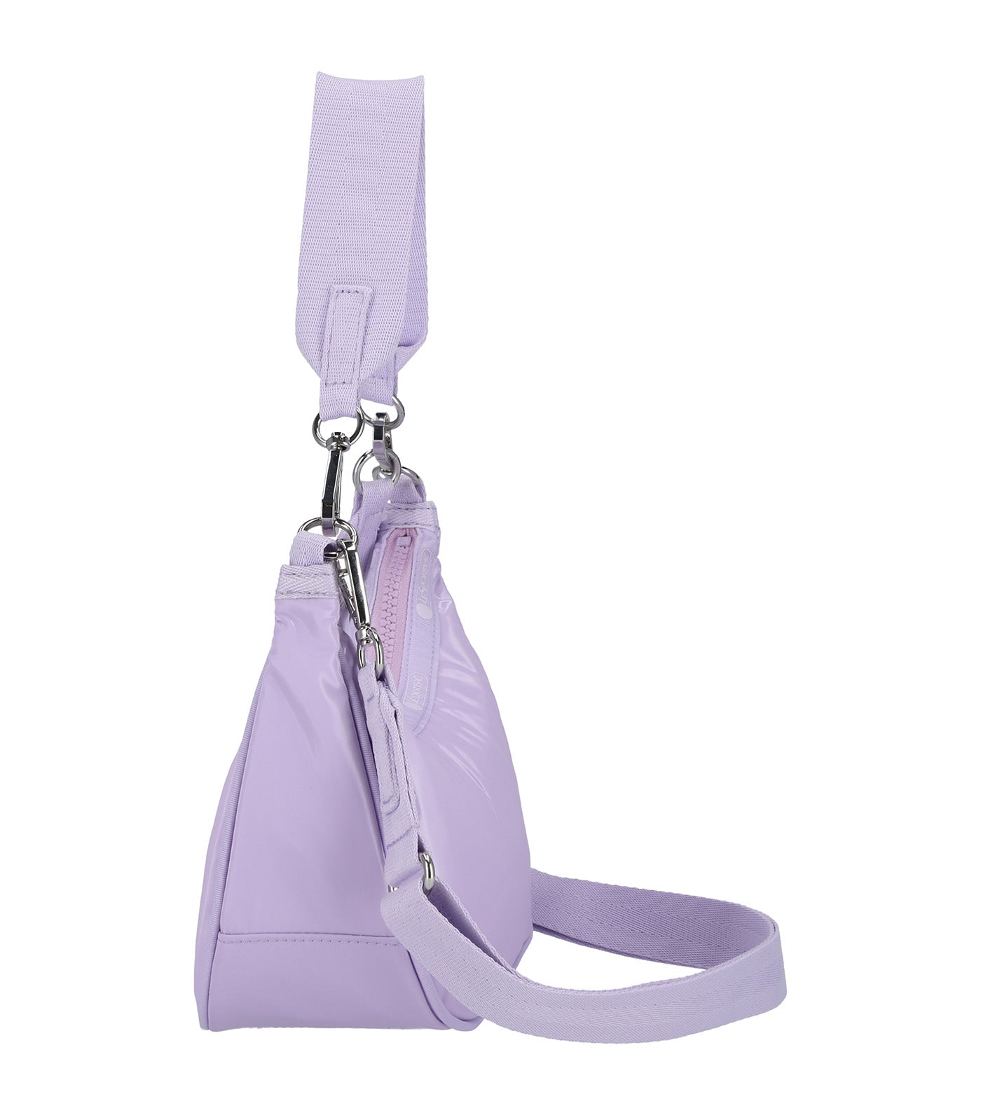★LeSportsac★ Lilac Shine Classic Hobo Bag 7520C545 LeSportsac Small Convertible Hobo Lilac Shine | Rustan's
