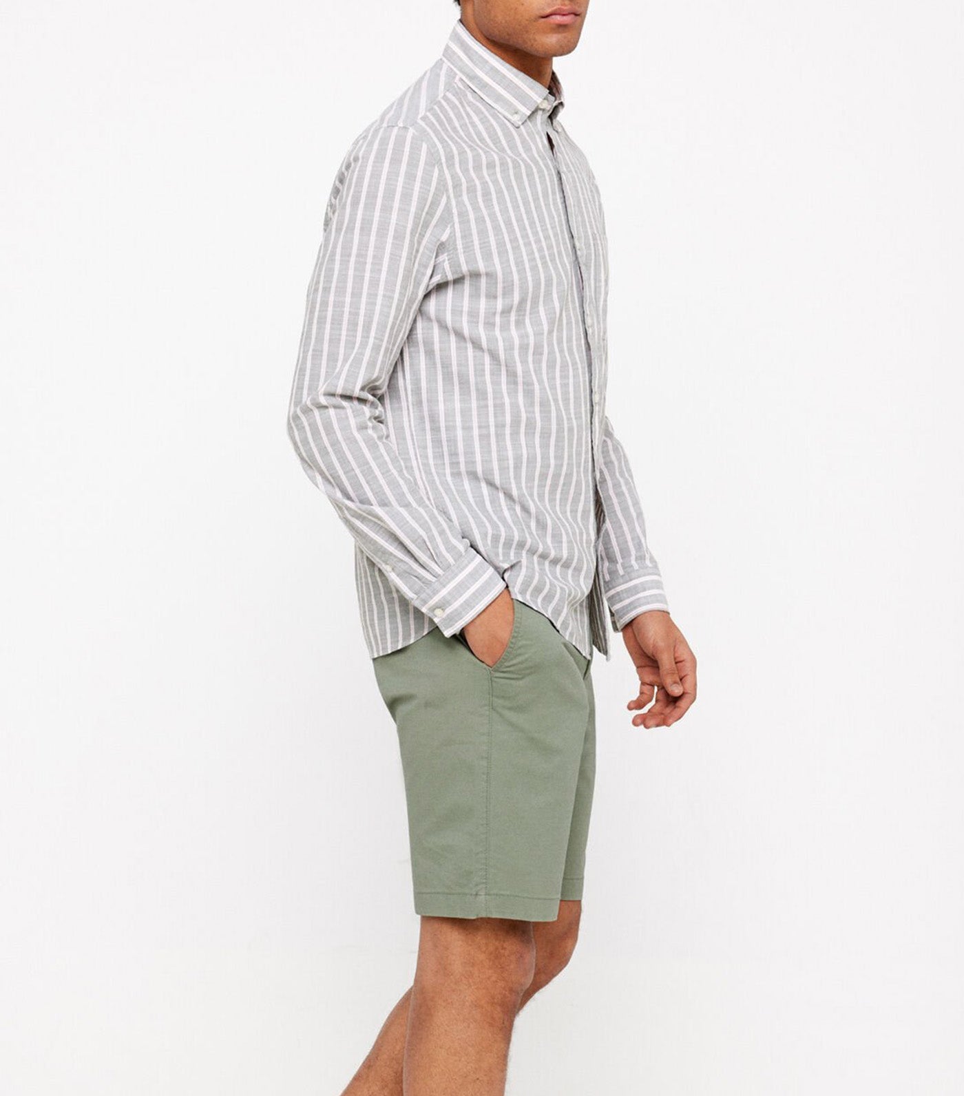 Chinese Bermuda Shorts Dark Khaki