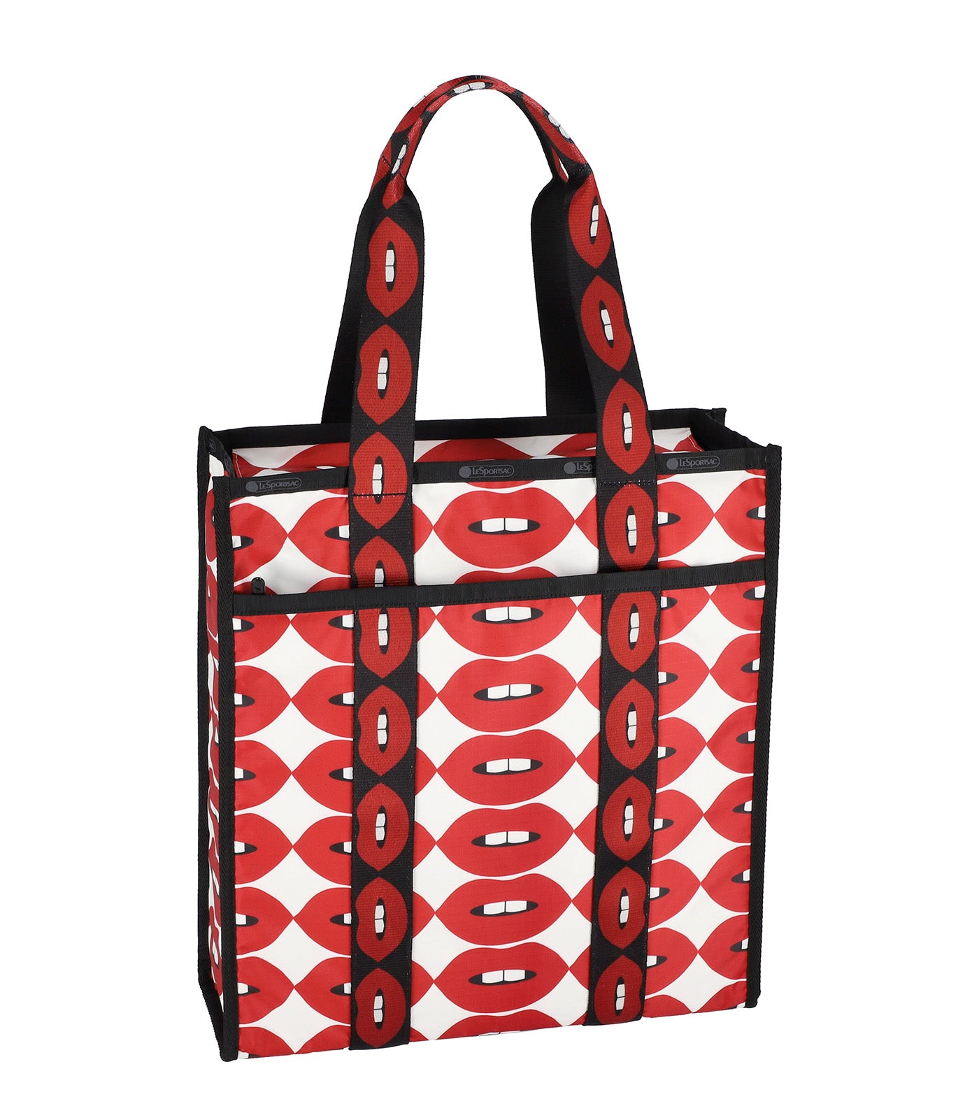 Large Web Book Tote Libertine Lips