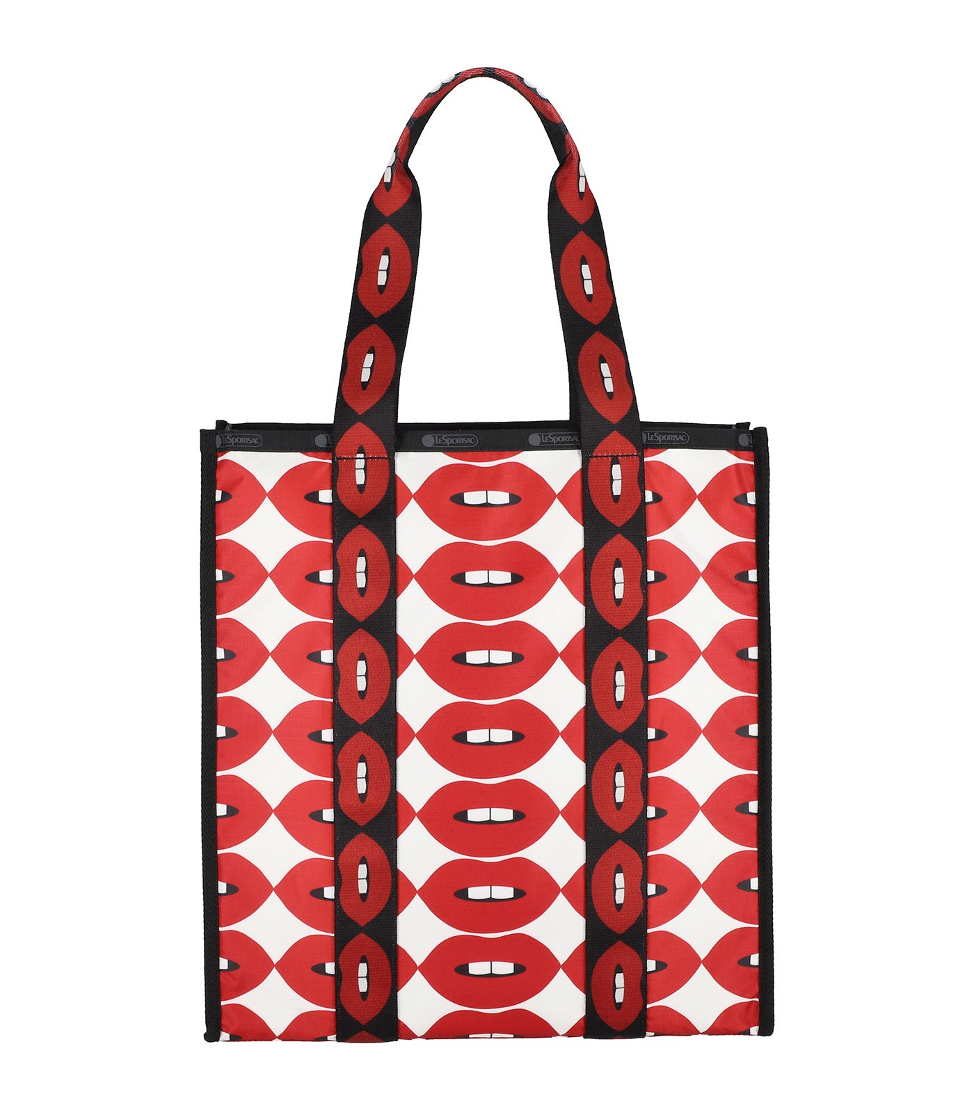 Large Web Book Tote Libertine Lips