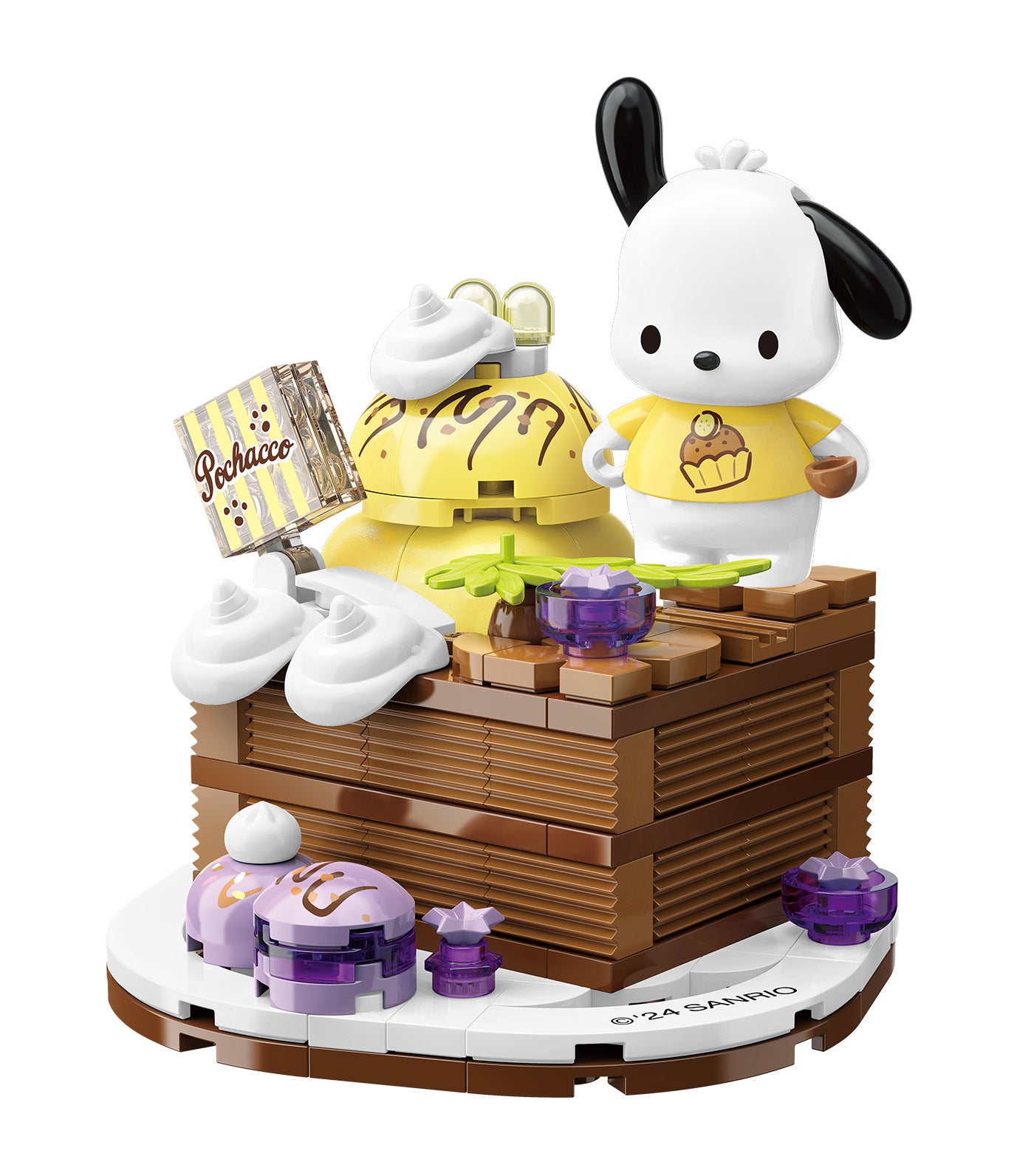 Pochacco Chocolate Cake