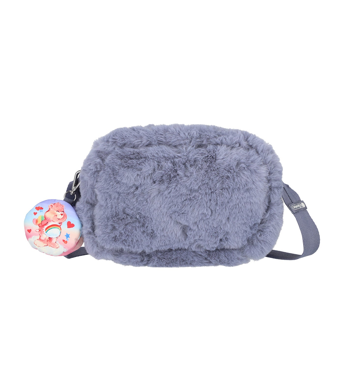 LeSportsac x Care Bears Puffy Cube Crossbody Care Bears Fuzzy Gray