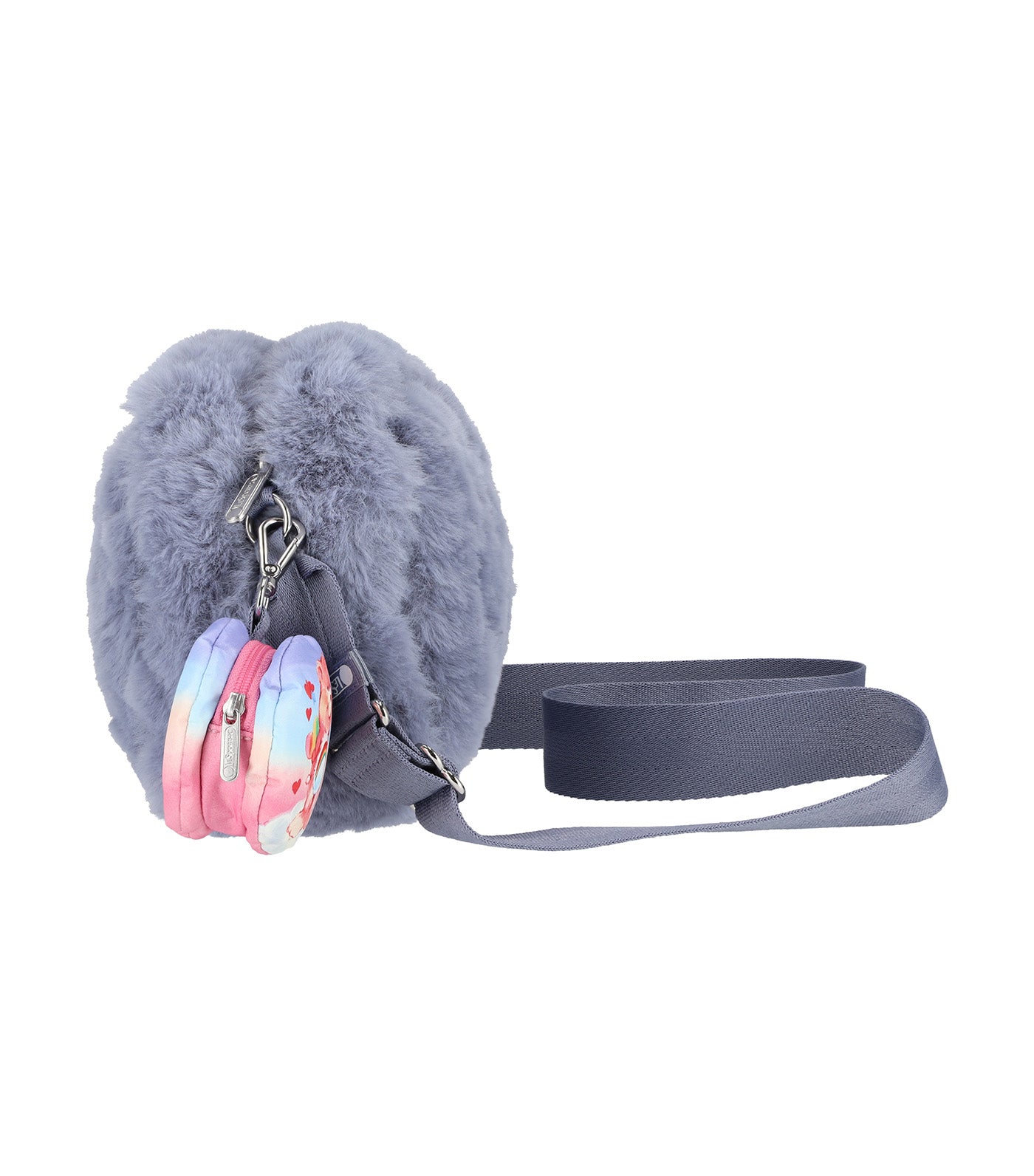 LeSportsac x Care Bears Puffy Cube Crossbody Care Bears Fuzzy Gray