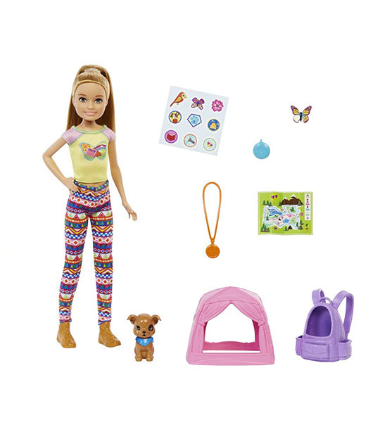 Barbie® Stacie Doll & Accessories Camping-Themed Set