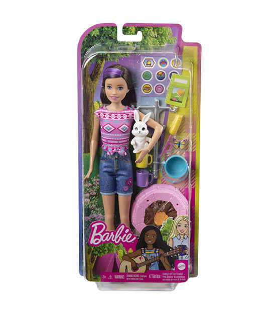 Barbie® Skipper Doll & Accessories Camping-Themed Set