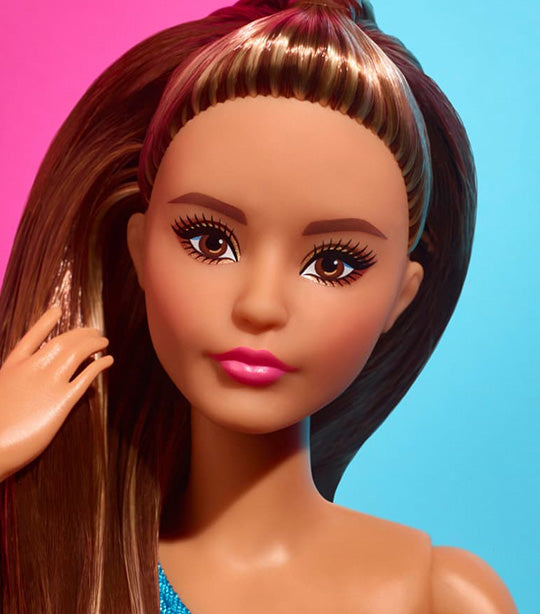 Signature Barbie Looks™ Doll (Petite with Long Brunette Hair)