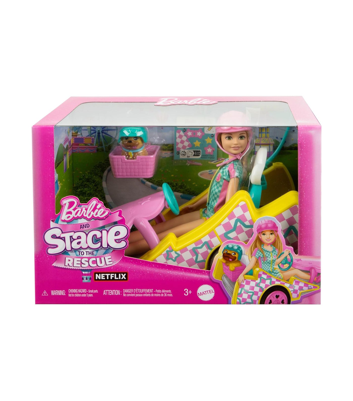 Stacie Racer Doll With Go-Kart Toy