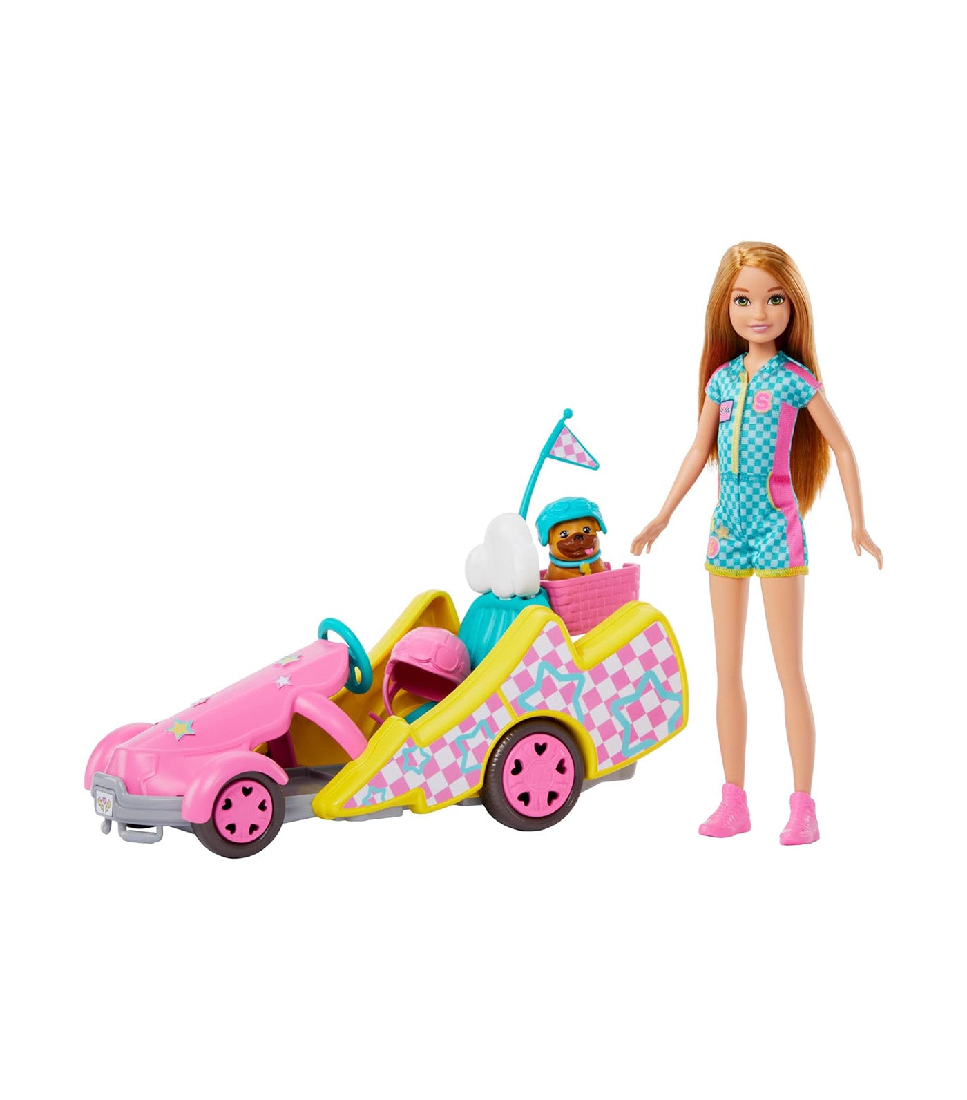 Stacie Racer Doll With Go-Kart Toy