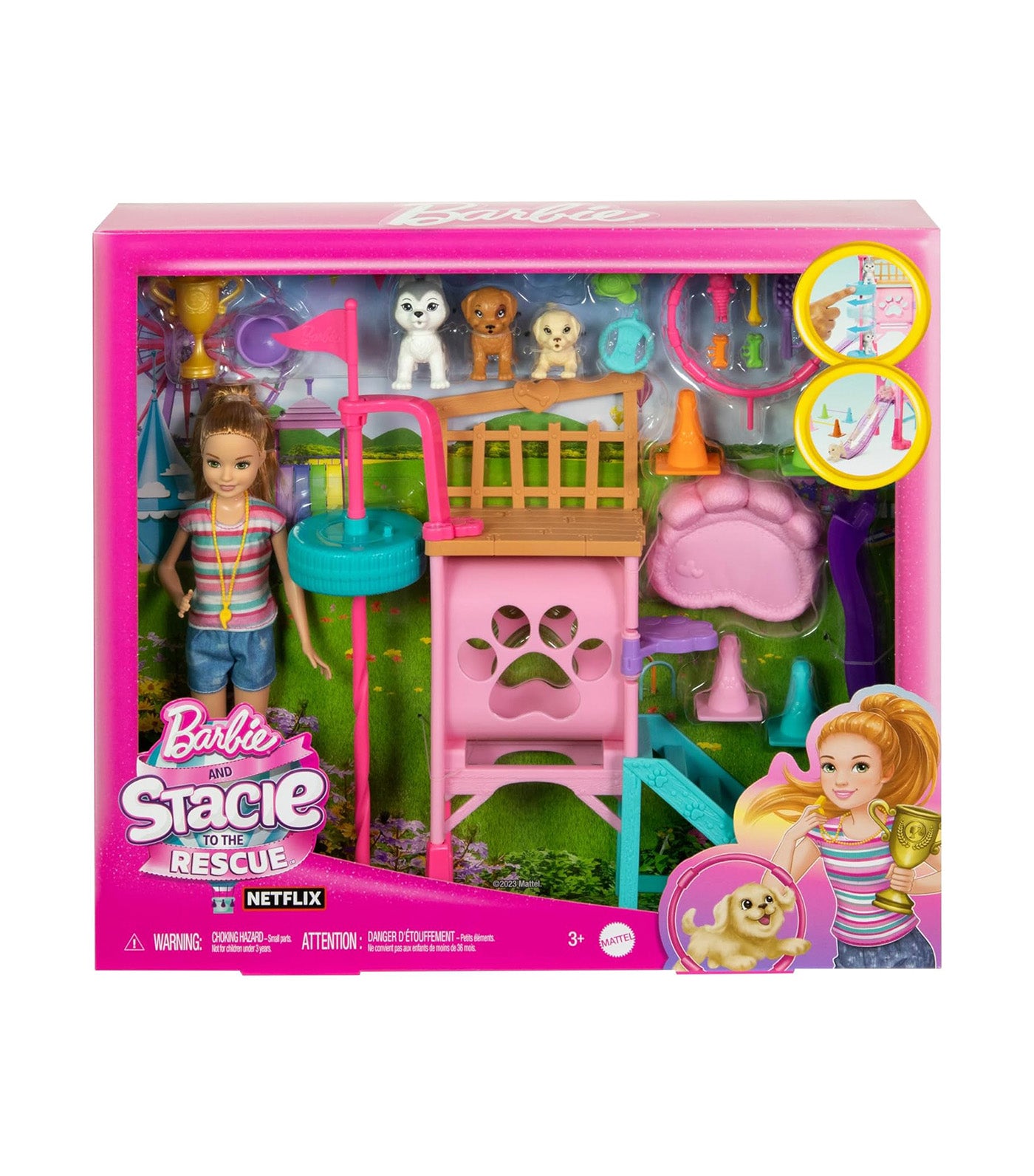 Stacie's Puppy Playground Playset