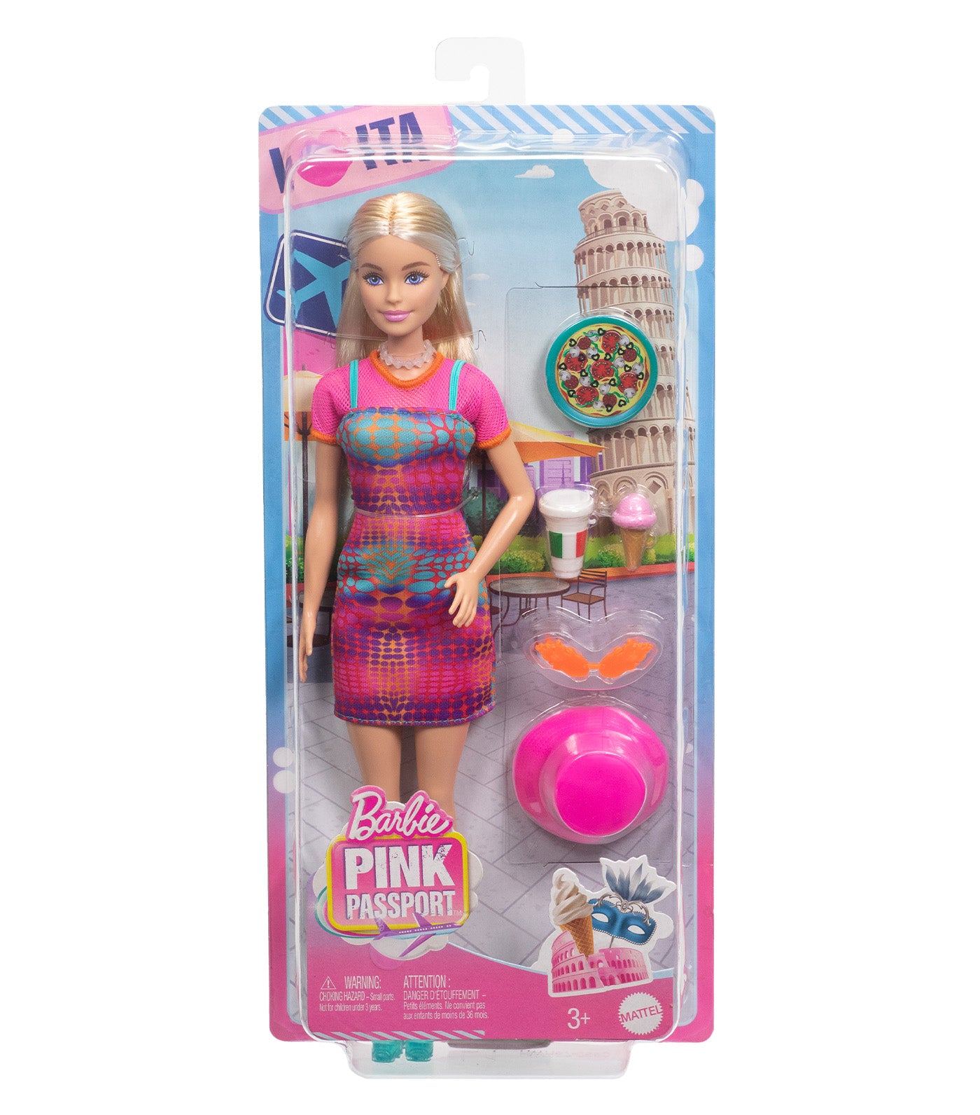 Pink Passport Travel Doll