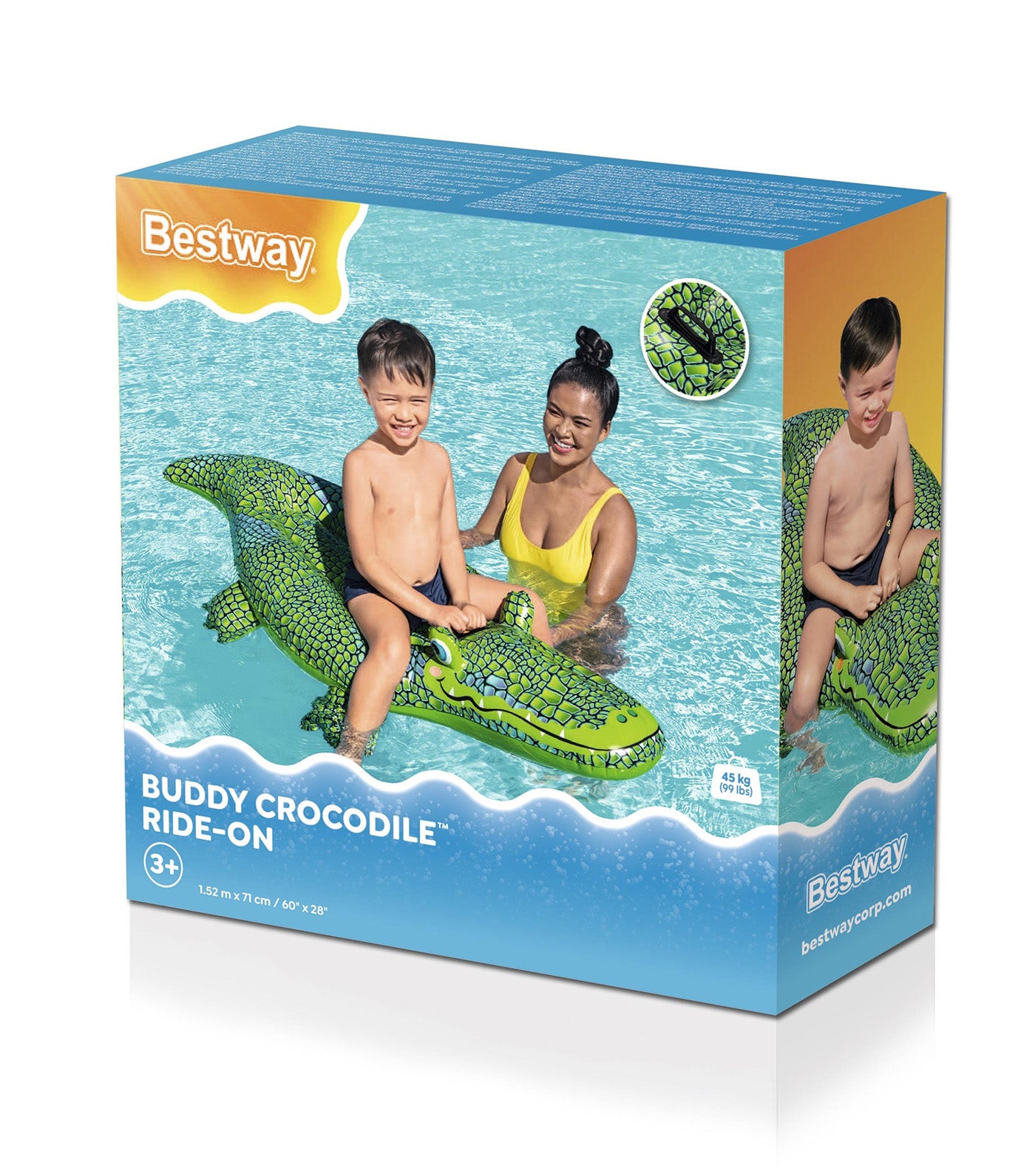 Buddy Crocodile™ Kids Ride-On Pool Float