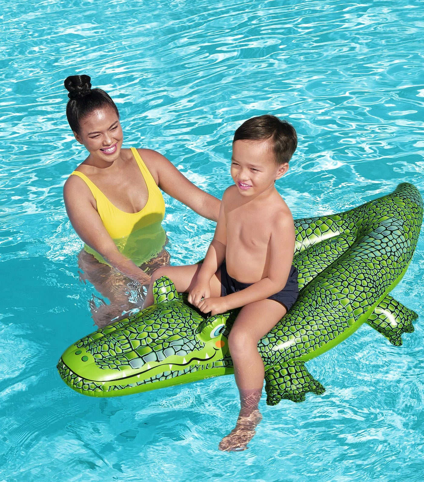 Buddy Crocodile™ Kids Ride-On Pool Float