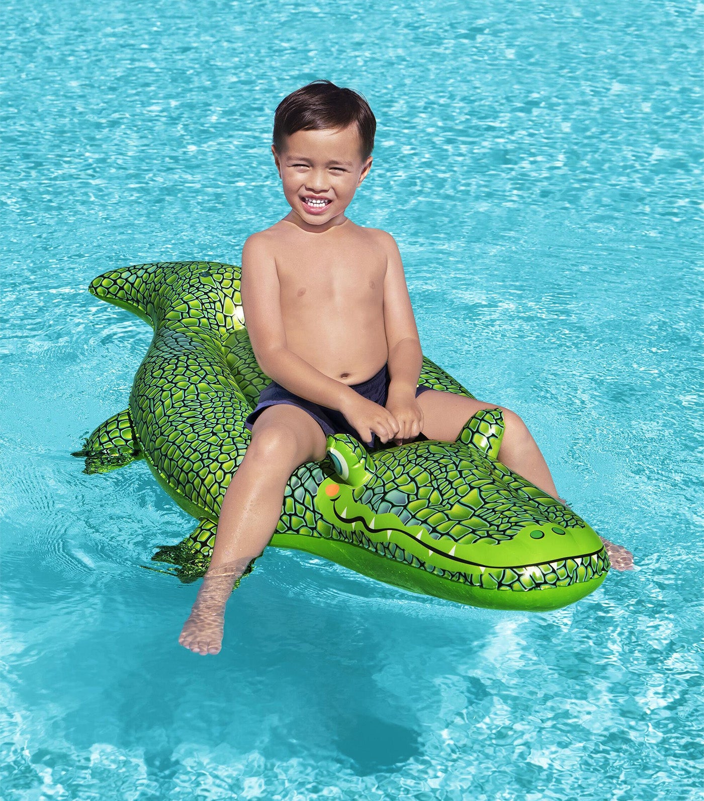 Buddy Crocodile™ Kids Ride-On Pool Float