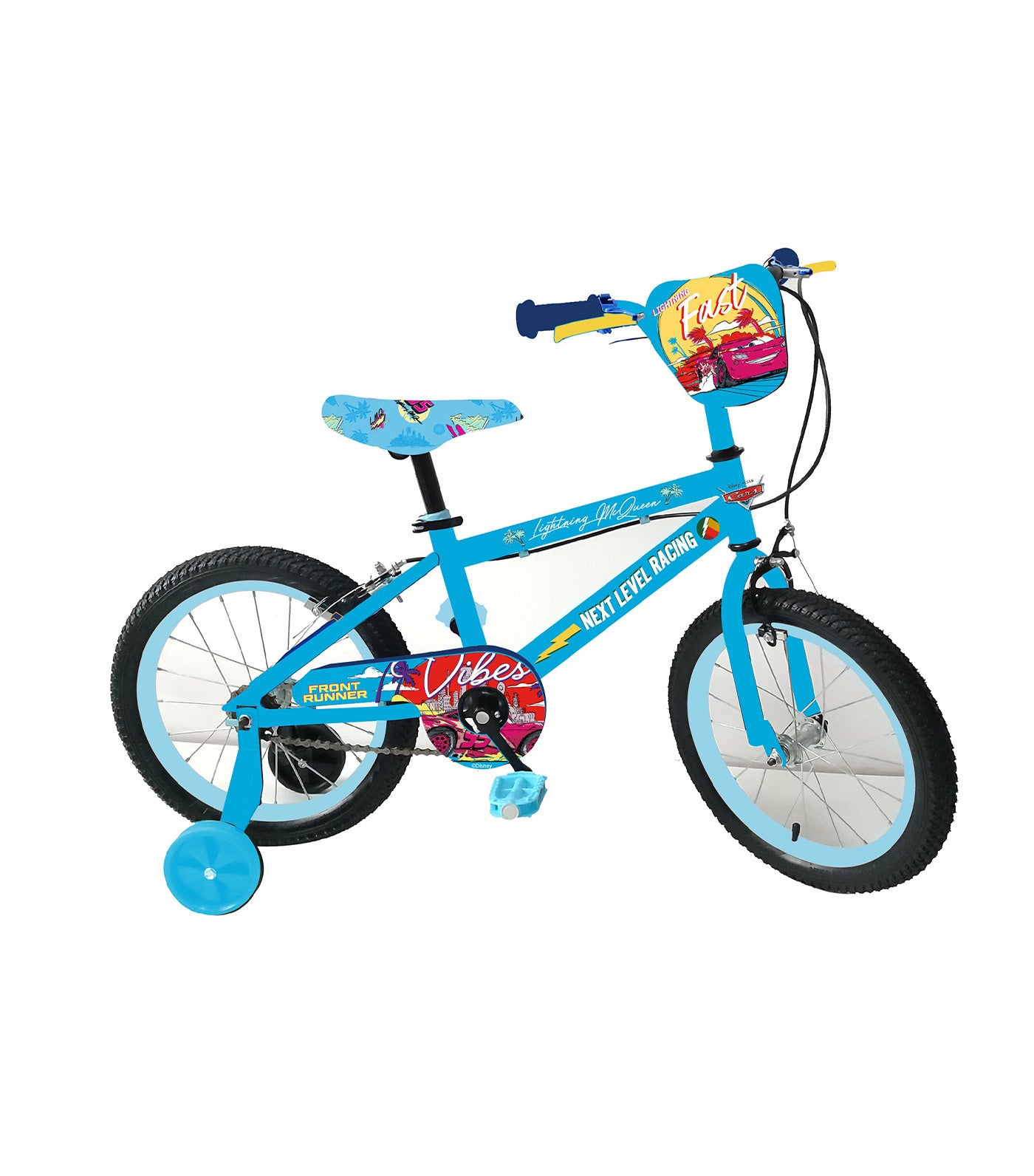 Disney Cars 12in Bike Blue Rustan s