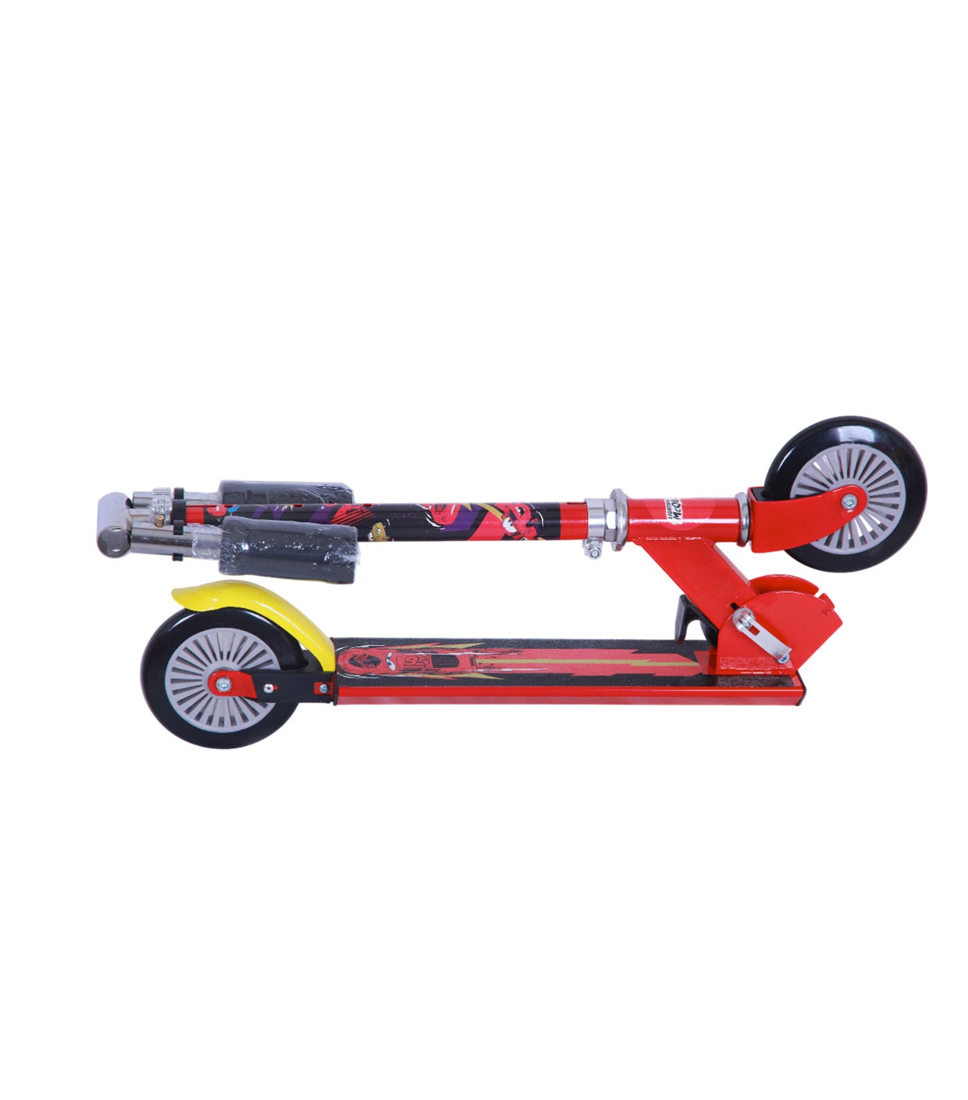 Cars In-Line Scooter Red