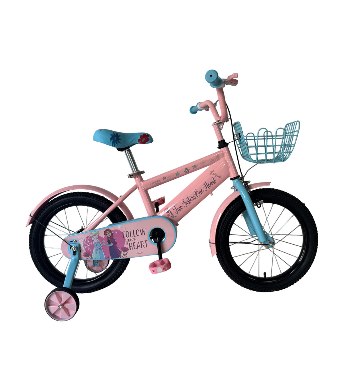 Frozen Bike with Basket 16 in