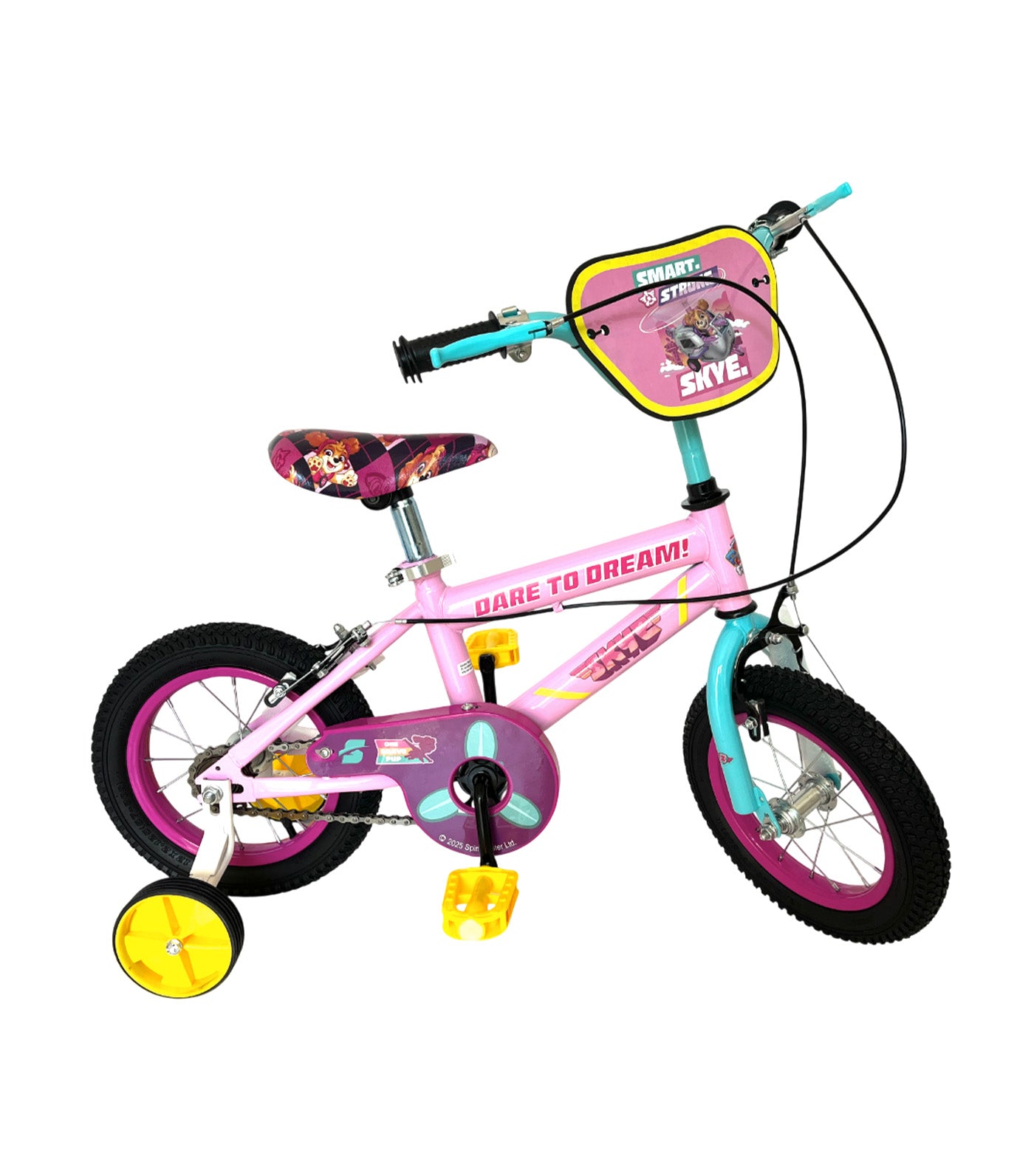 12in Bike Girl Pink