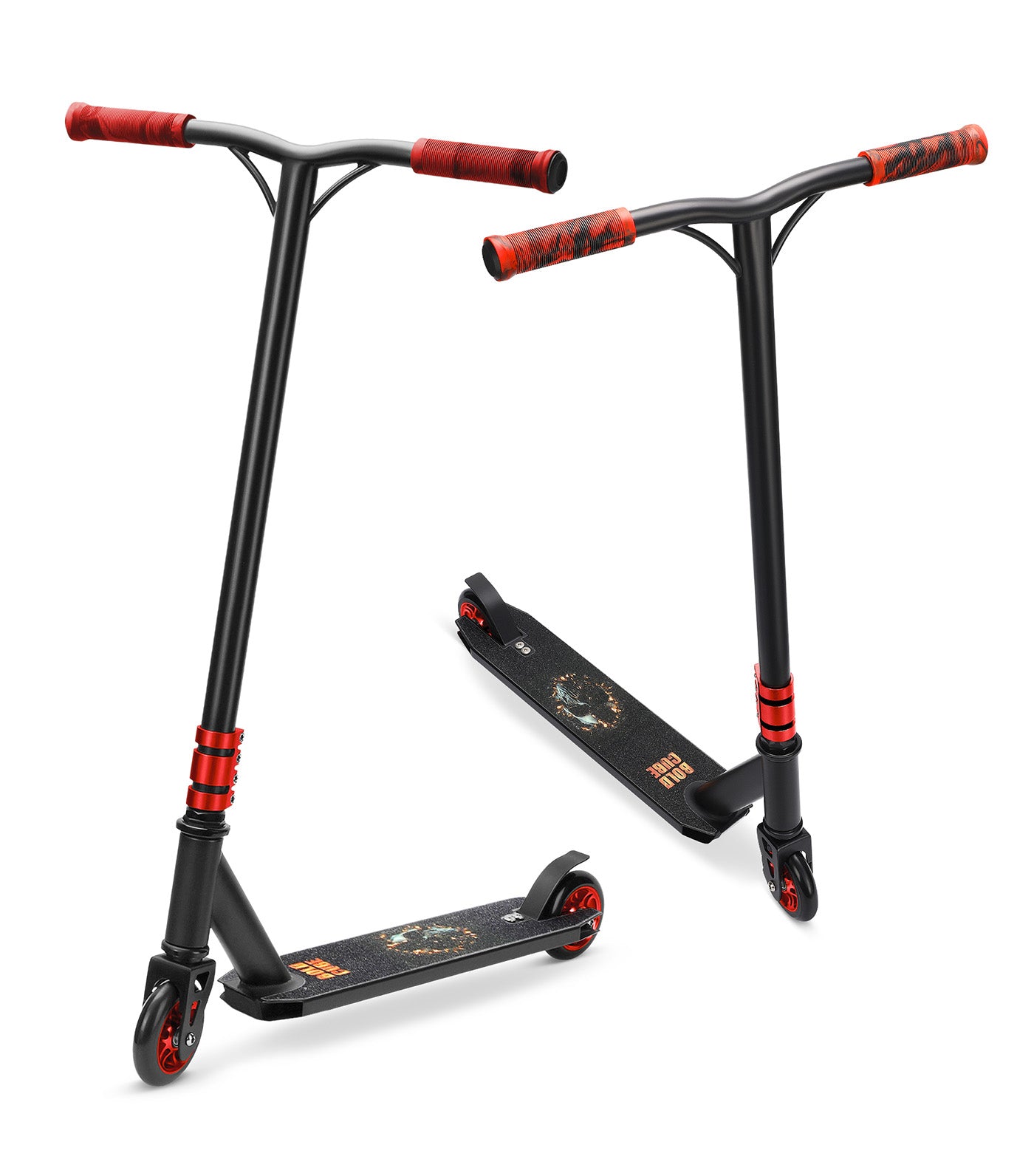 Deluxe Stunt Black Fire