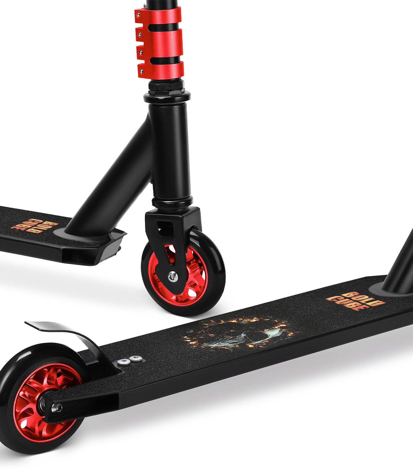 Deluxe Stunt Black Fire