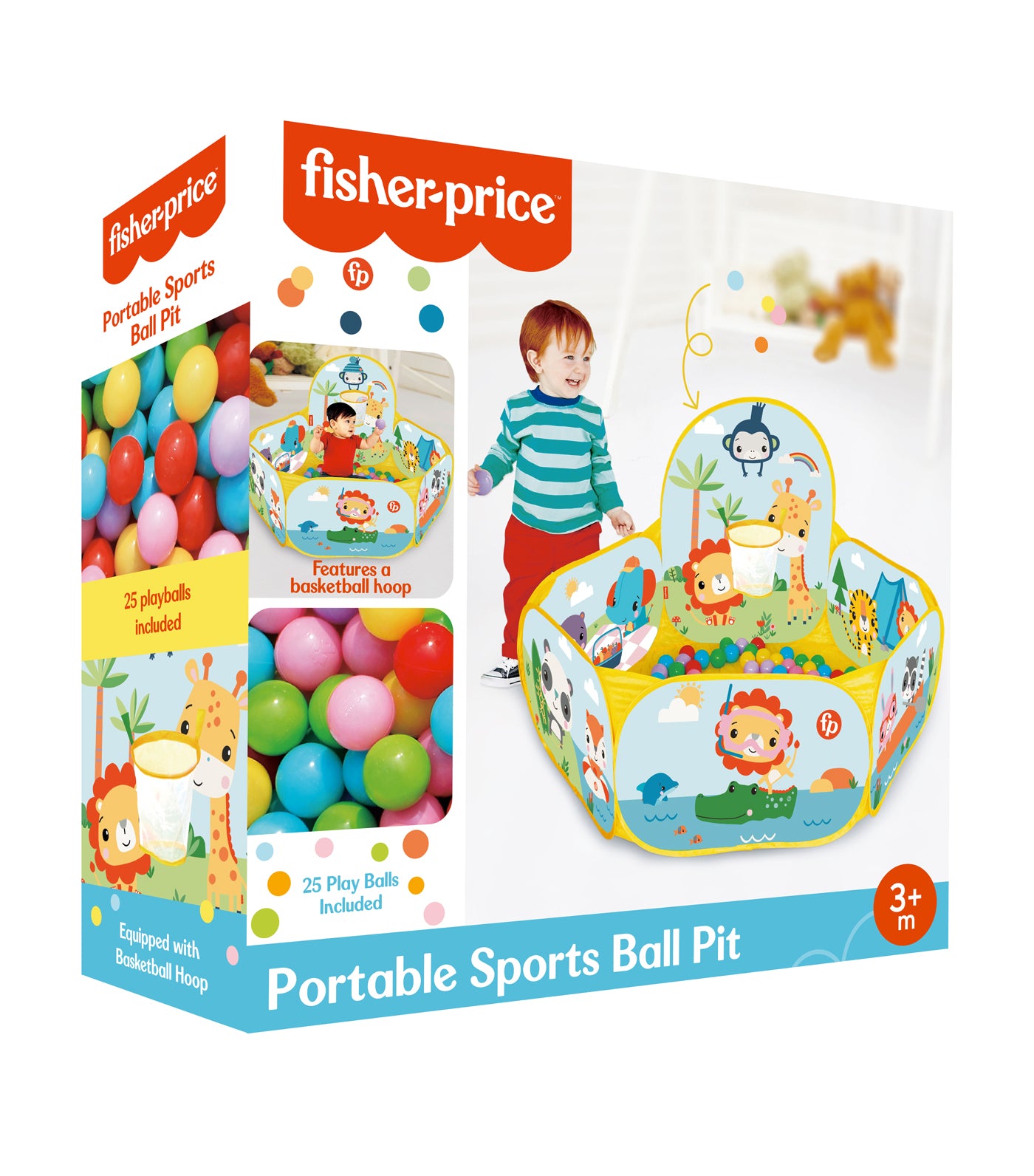 Fisher-Price Portable Sports Ball Pit