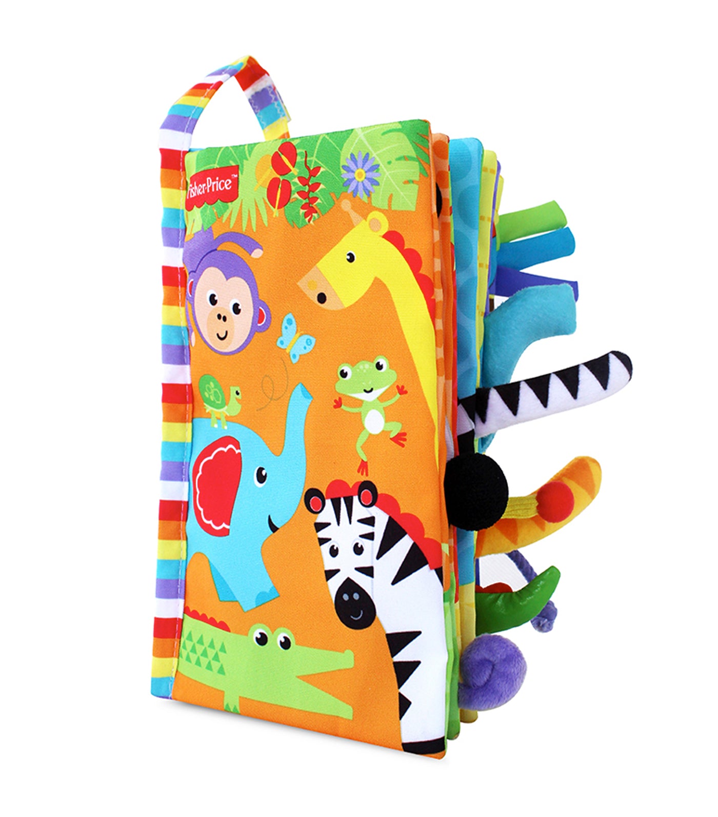 Fisher-Price Touch and Feel Animal Cloth Book