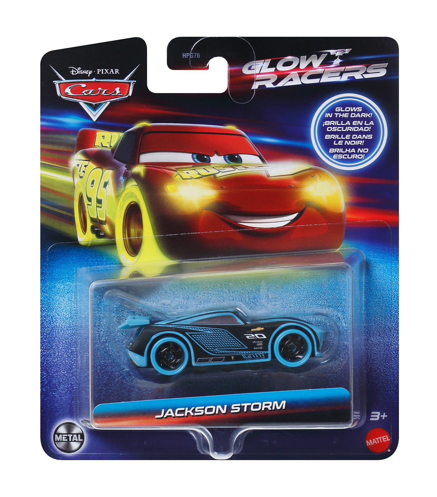 Cars Glow Racers Jackson Storm
