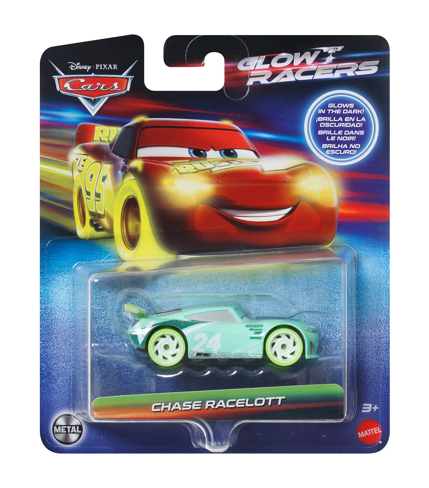 Cars Glow Racers Chase Racelott