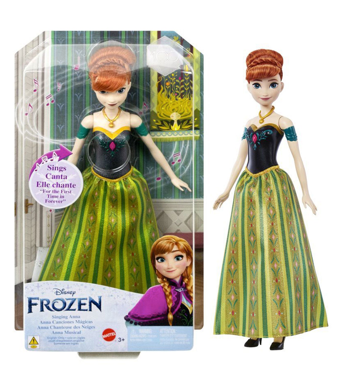 Singing Frozen Anna Doll