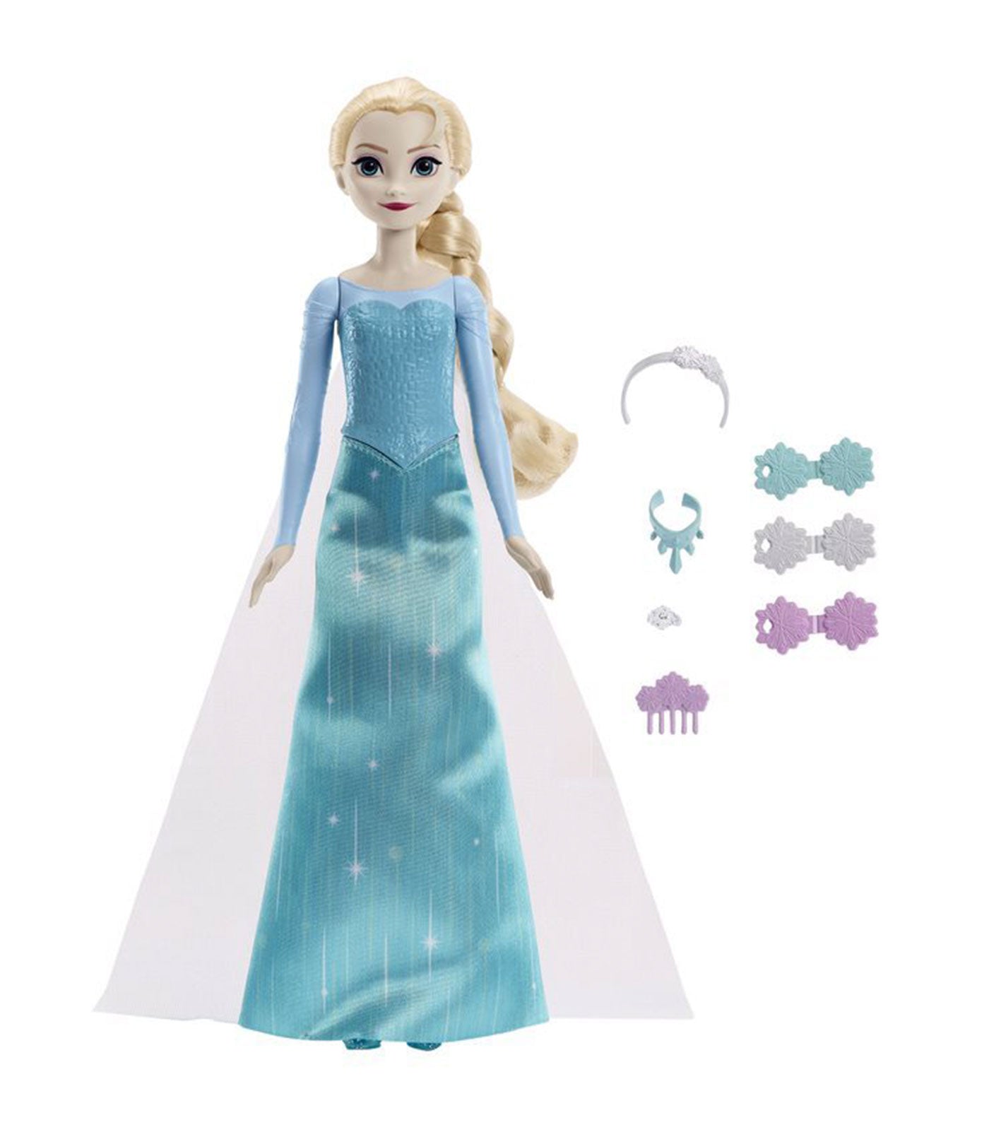 Getting Ready Frozen Elsa Doll