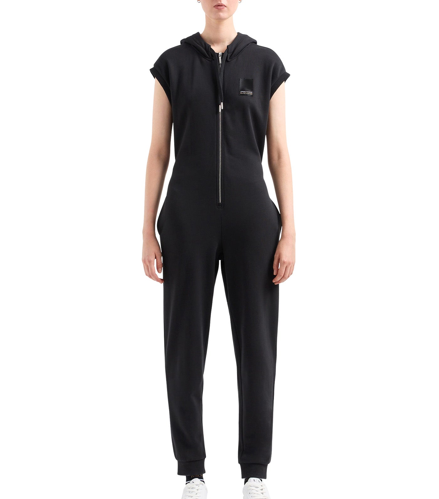Hooded Milano Edition Jumpsuit Black
