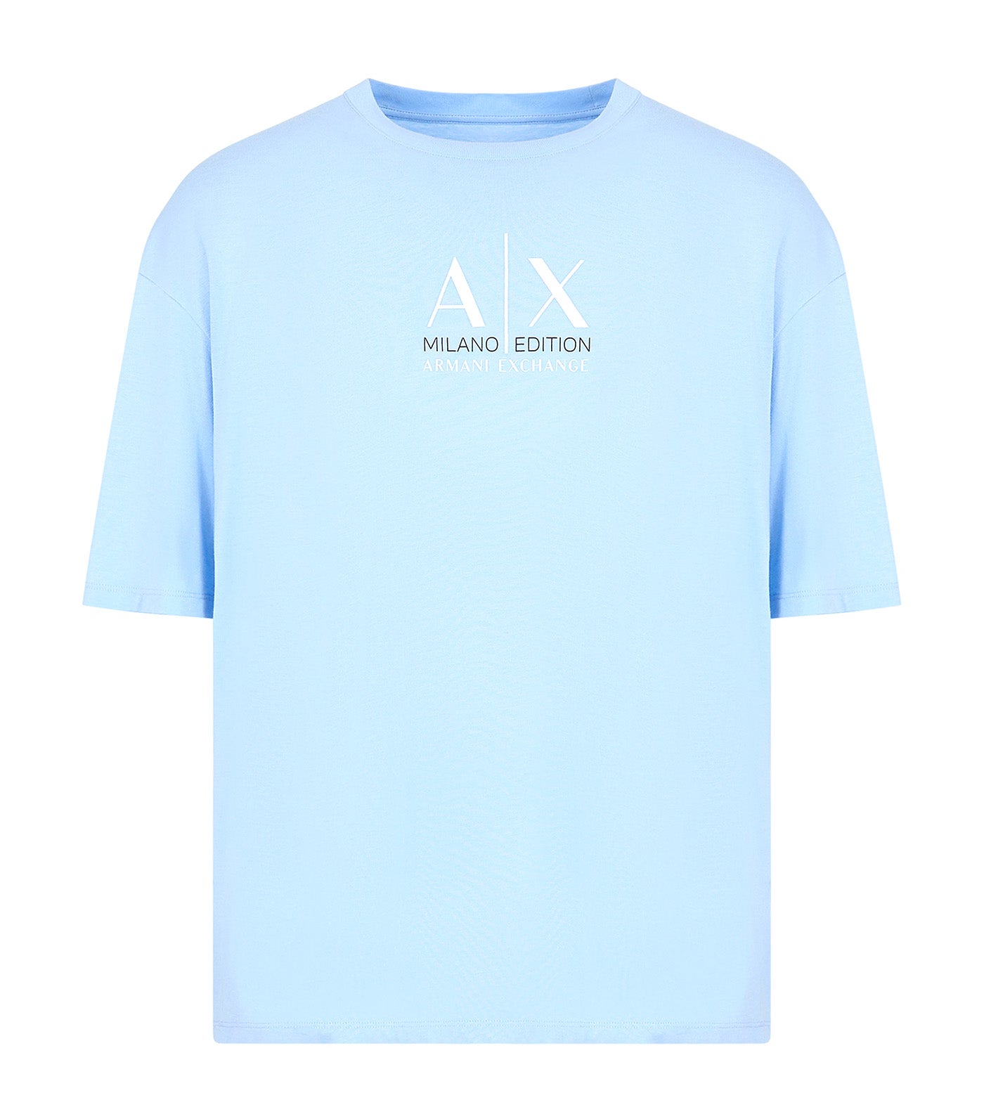 Milano Edition Crew Neck Relaxed Fit T-Shirt Placid Blue