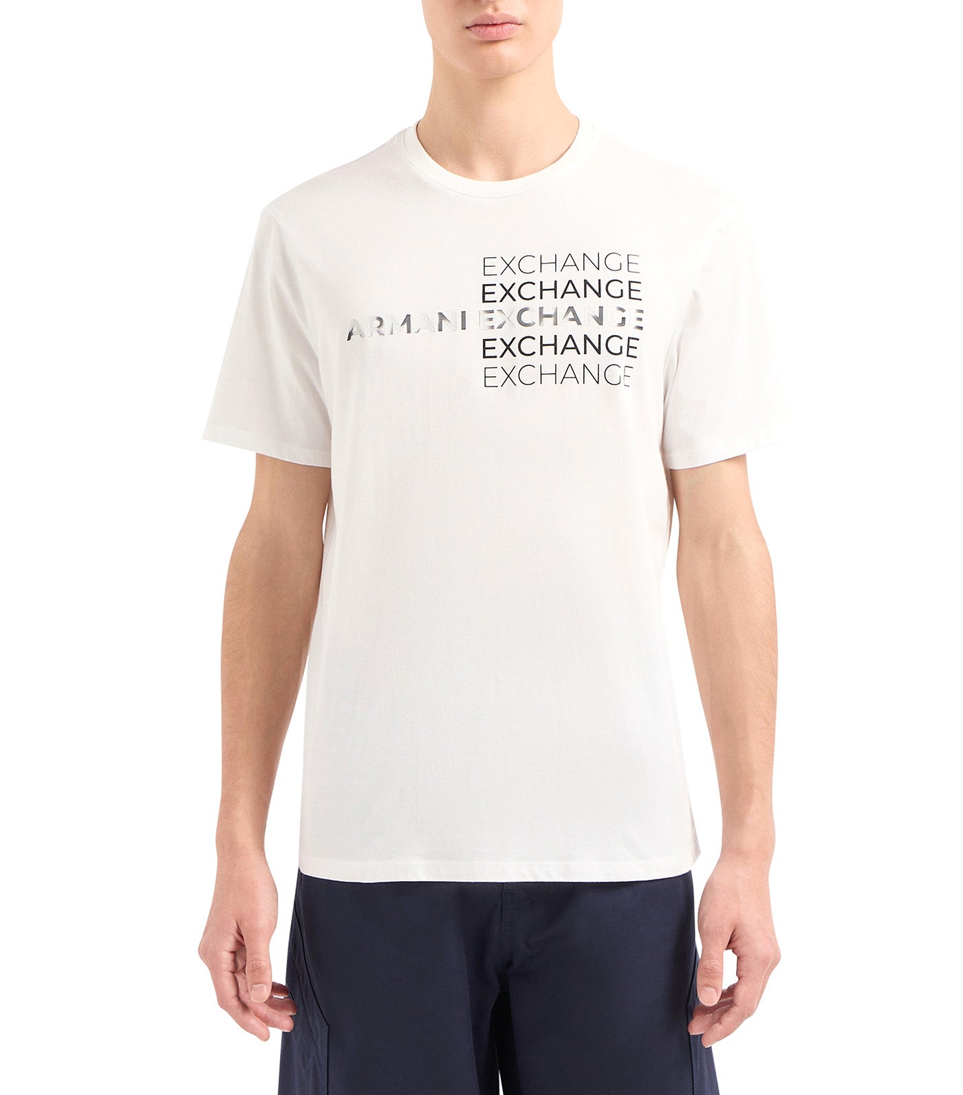 Regular Fit Tee Logo Off White